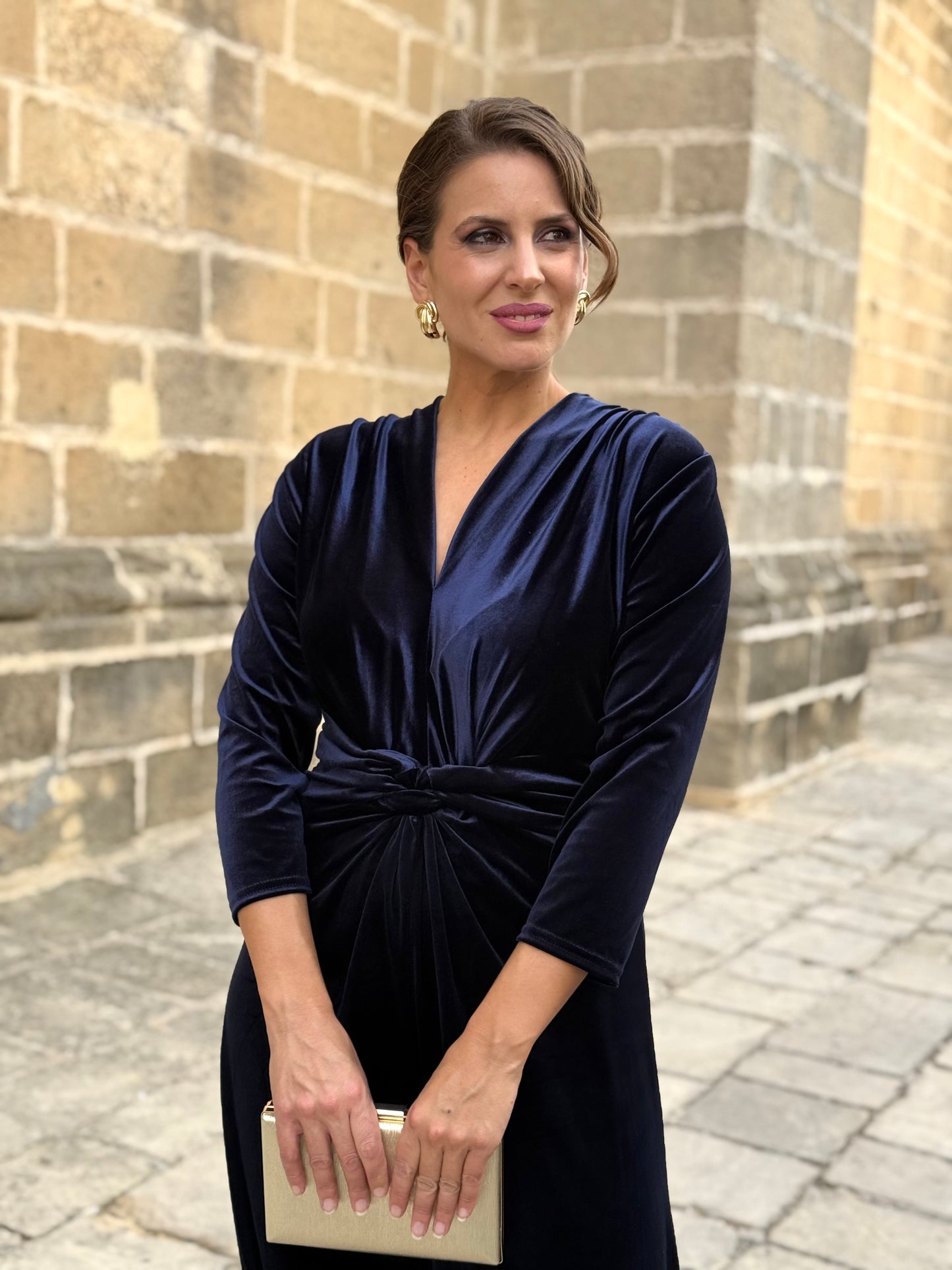 Mono Terciopelo Marino