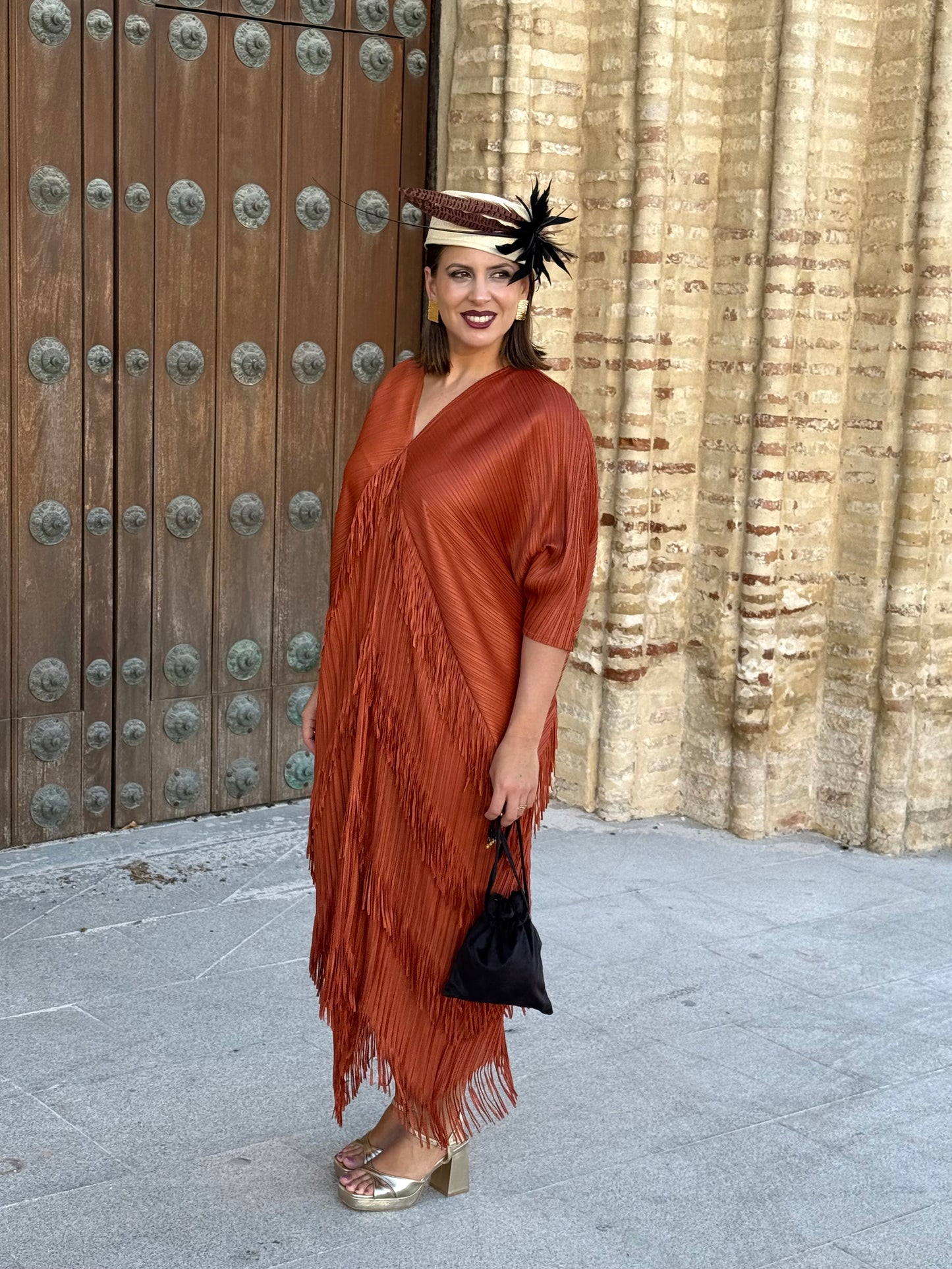 Vestido Adela Teja