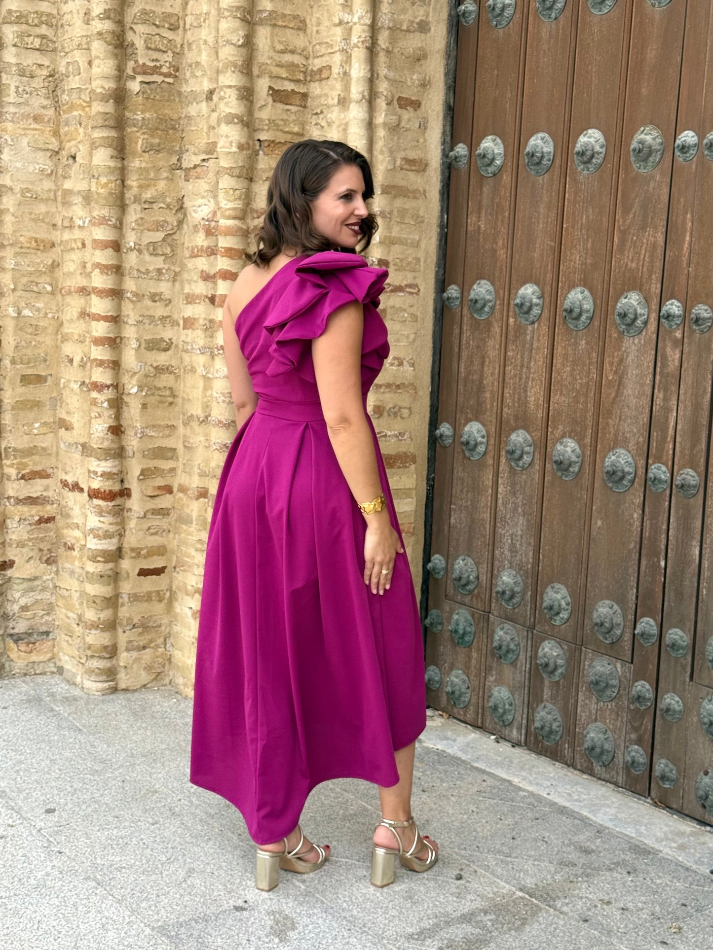 Vestido Nayara Buganvilla