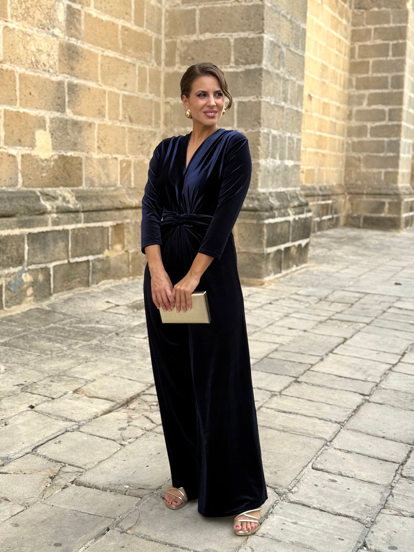 Mono Terciopelo Marino