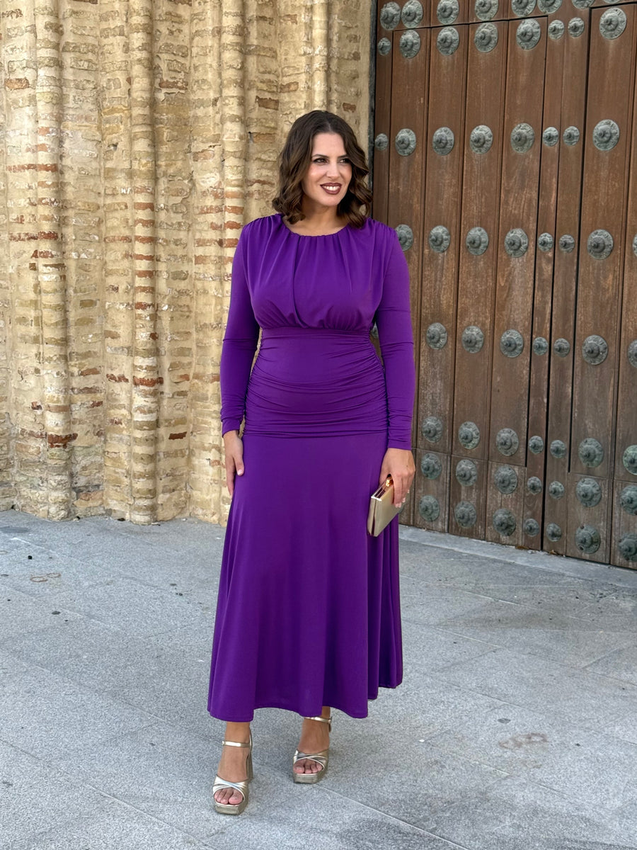 Vestido Burano Morado