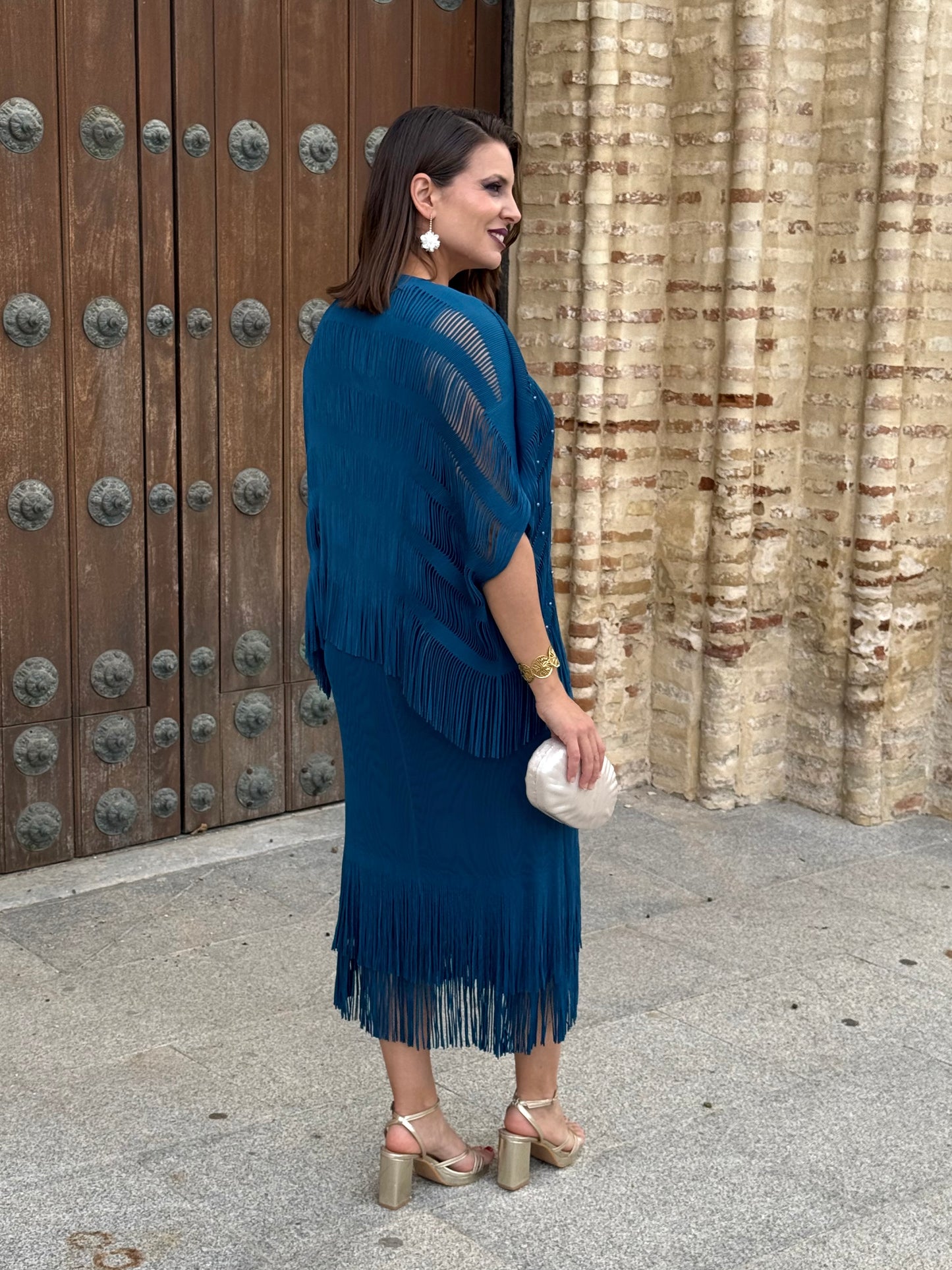 Vestido Soraya Petróleo