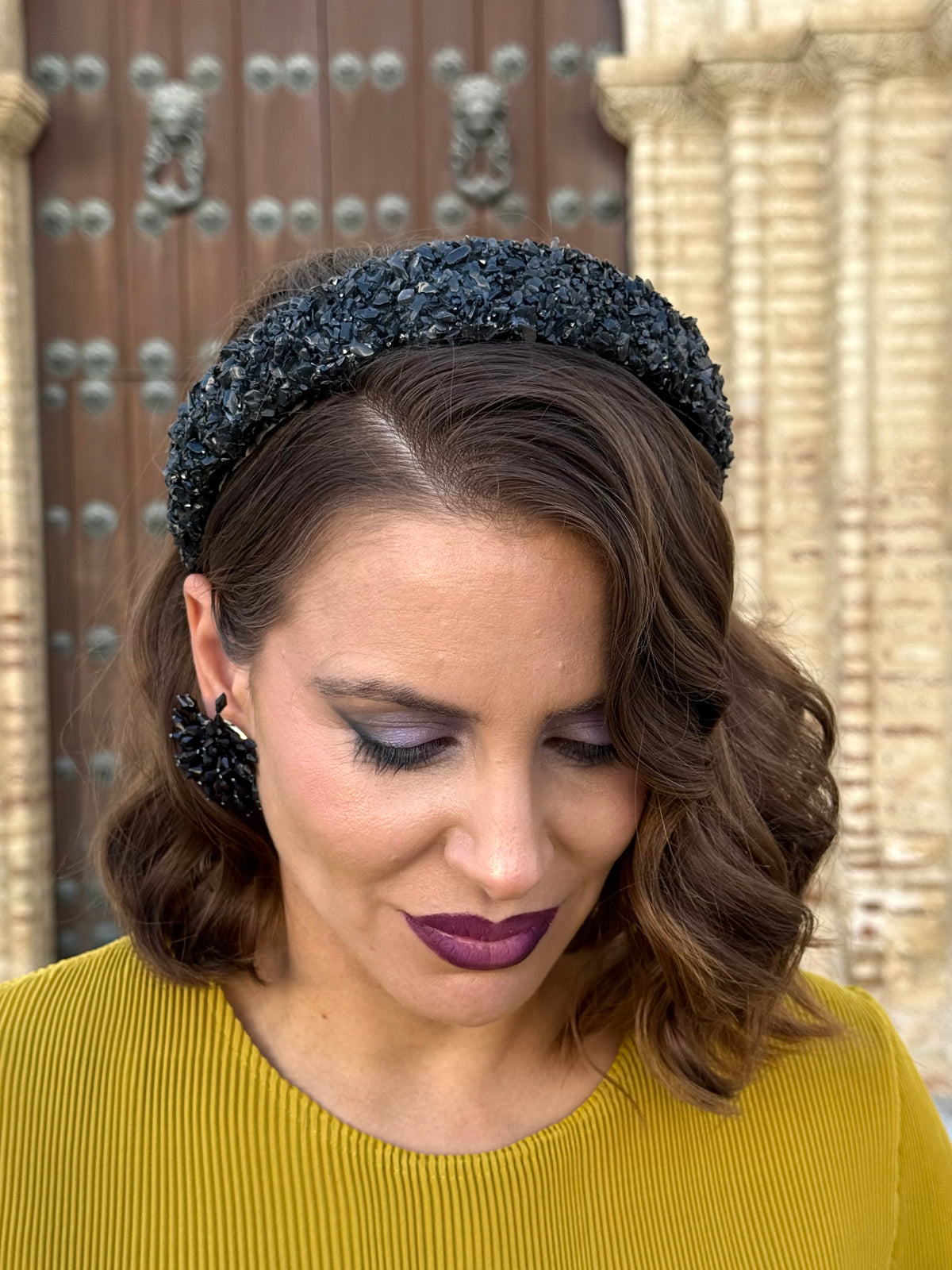 Diadema Piedras Negra