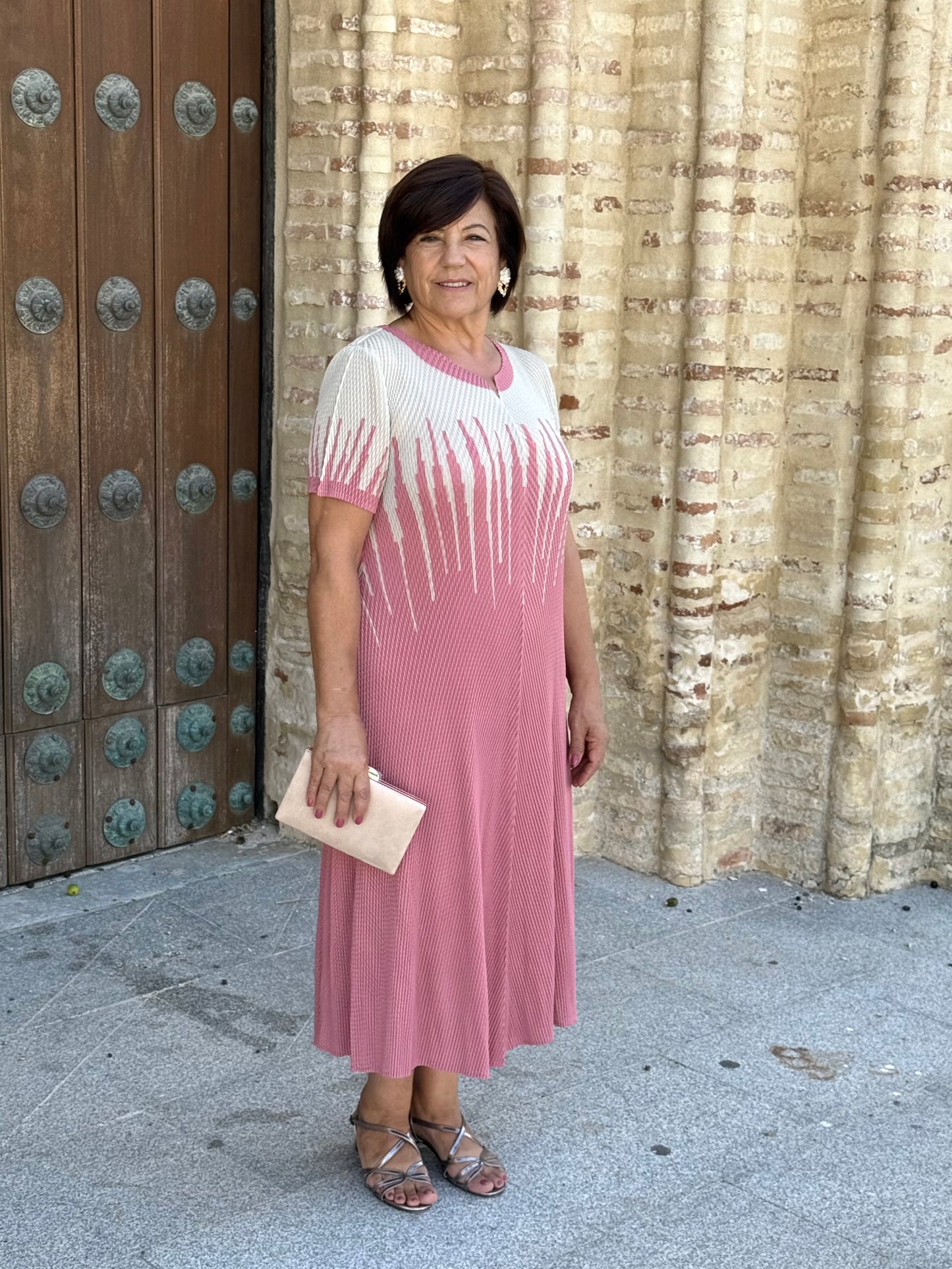 Vestido Lisandra Rosa