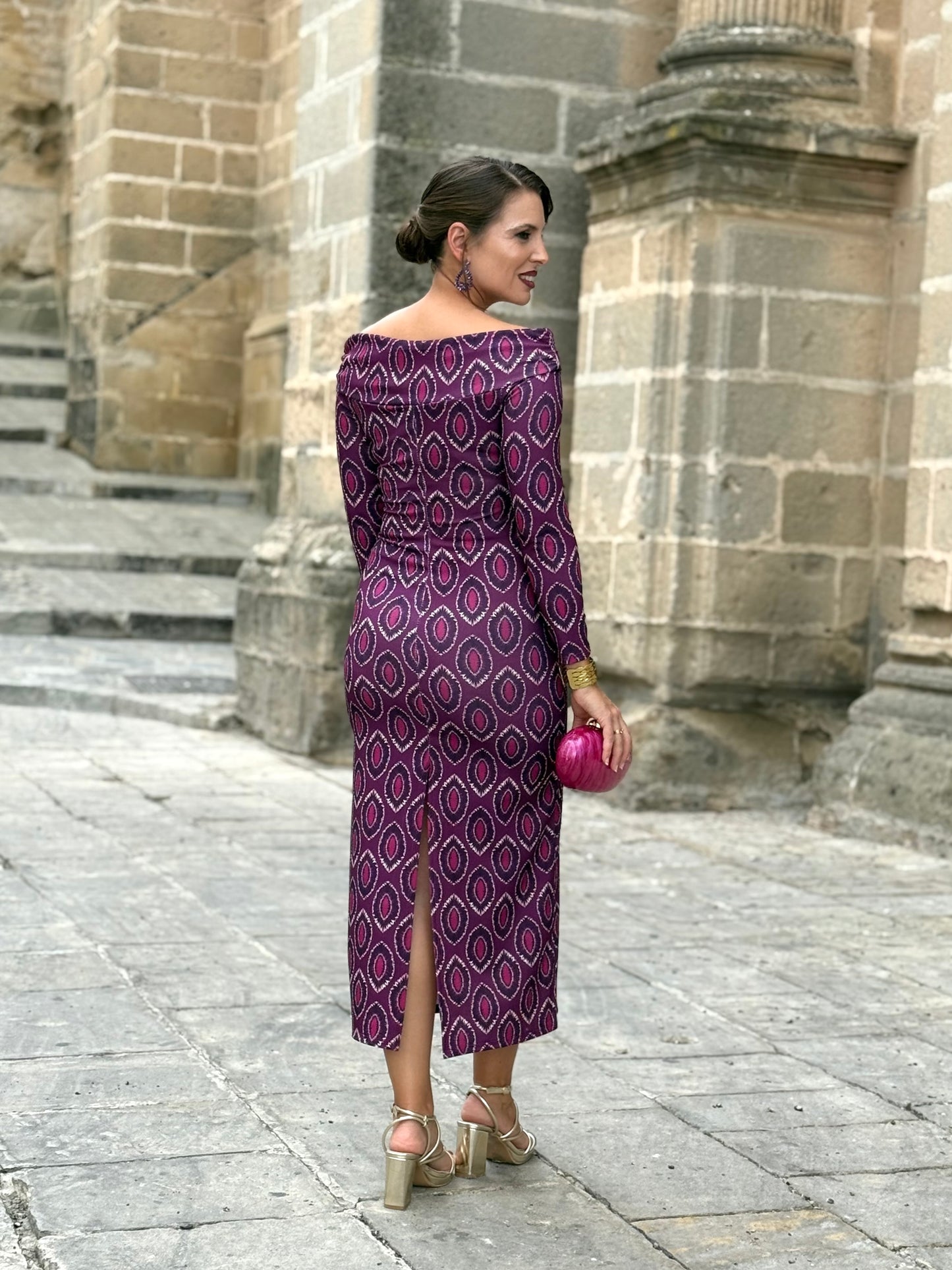 Vestido Elsa Morado