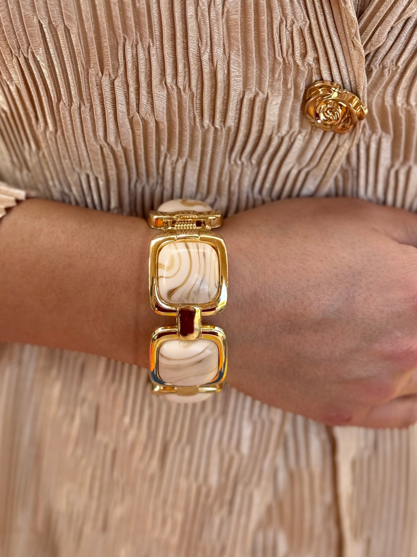 Pulsera Zaragoza Beige