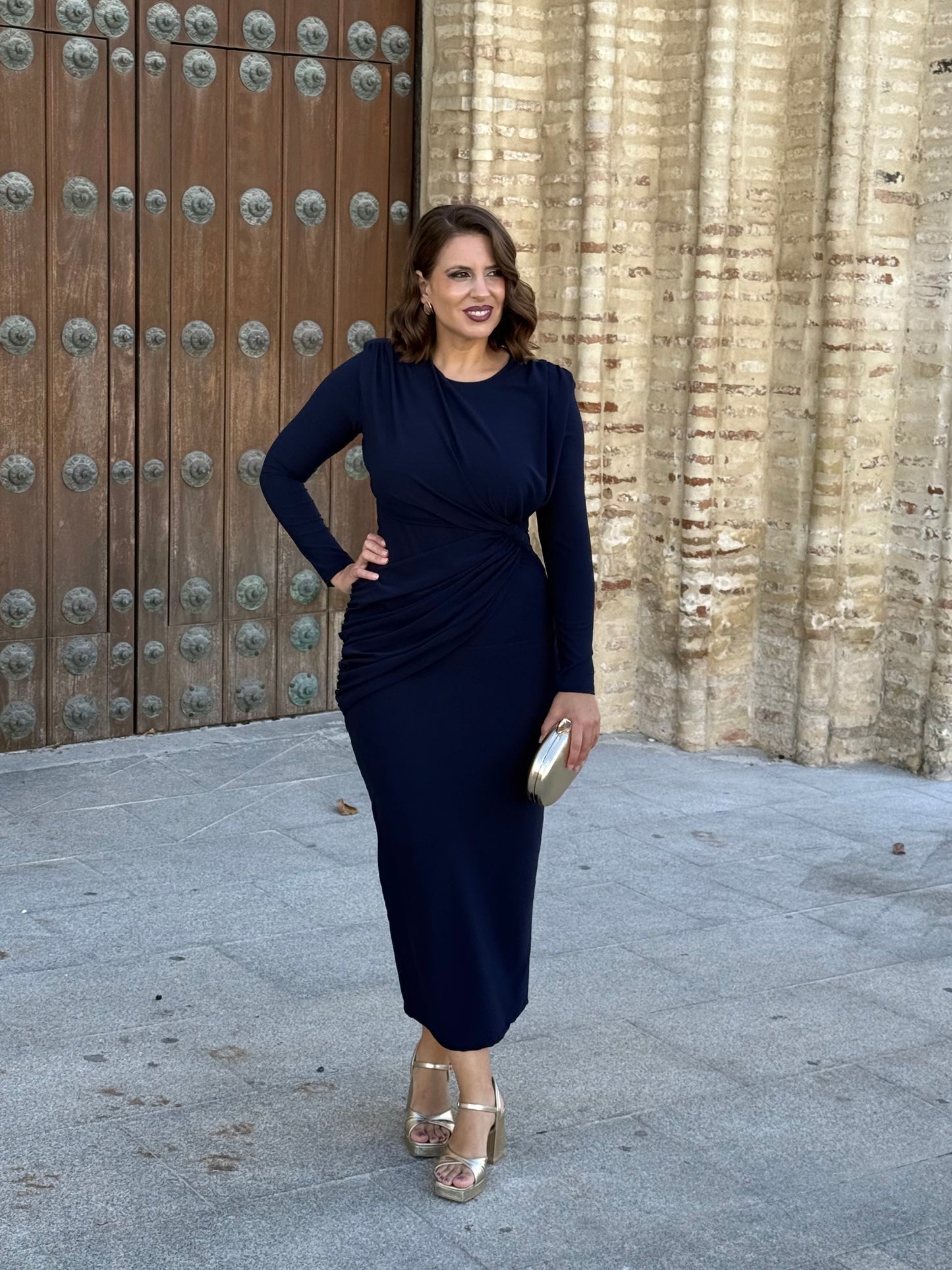 Vestido Cayetana Marino