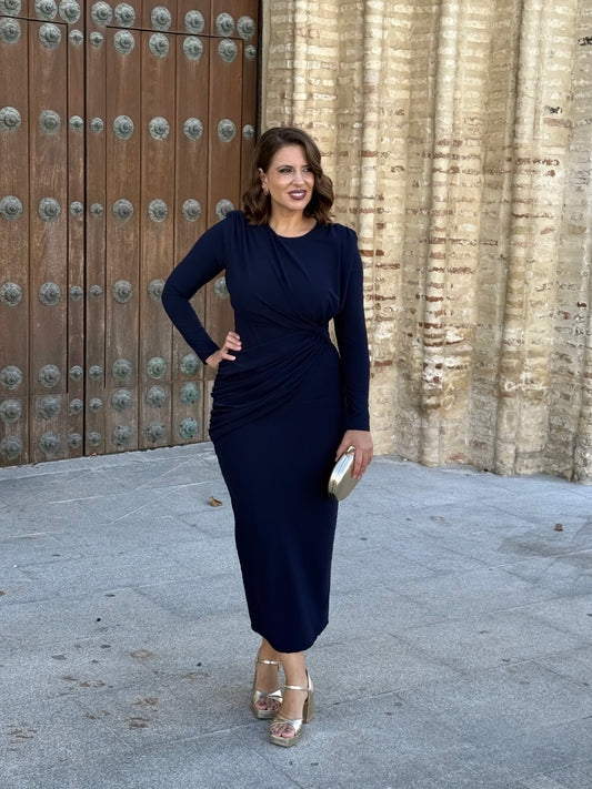 Vestido Cayetana Marino