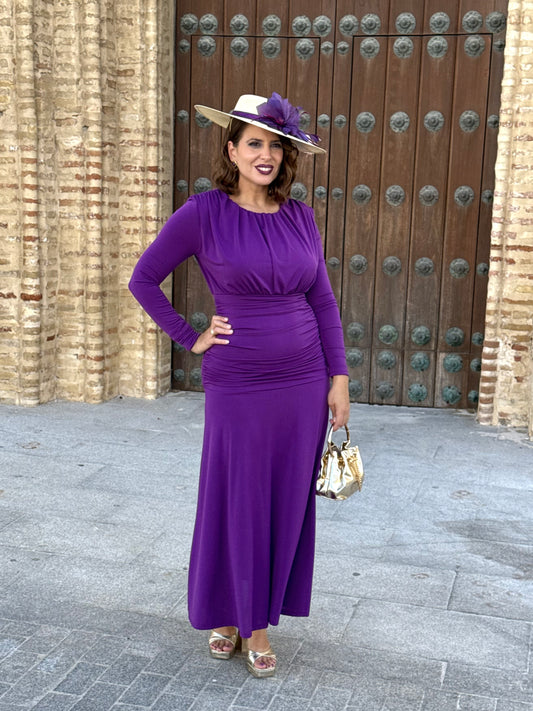 Vestido Burano Morado