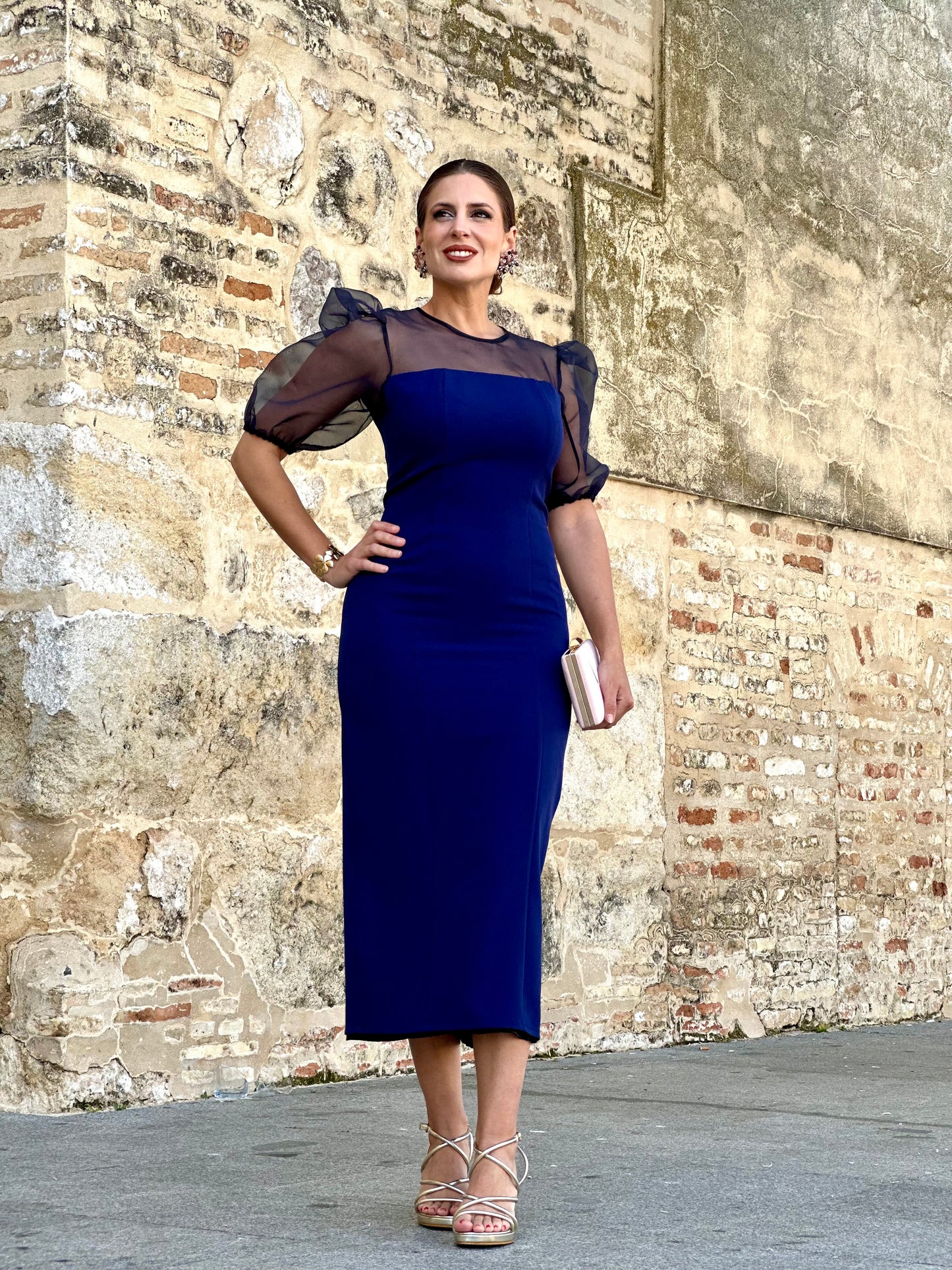 Vestido Mijas Azul Marino