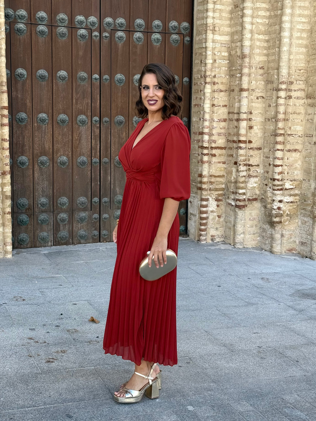 Vestido Amira Teja