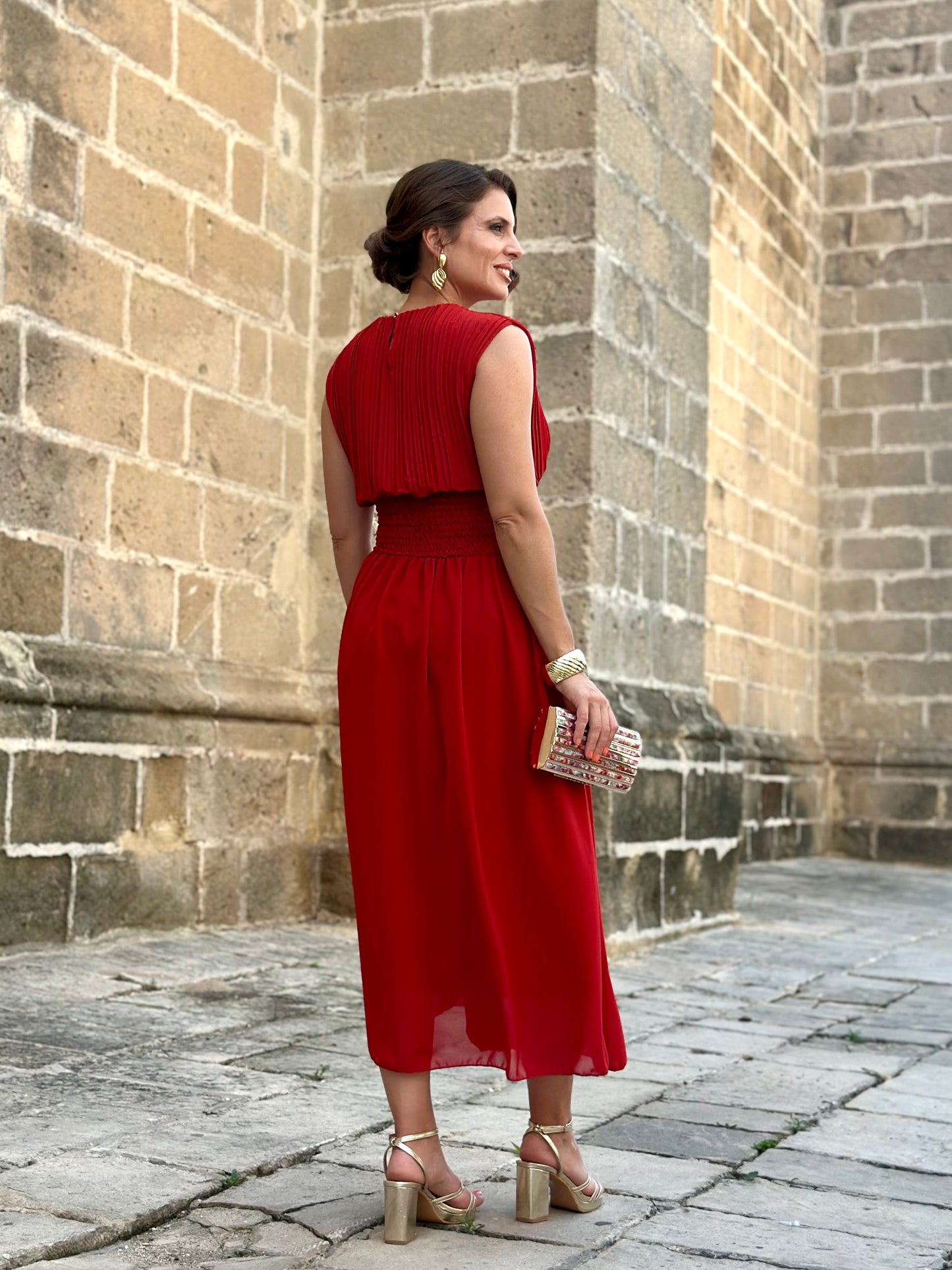 Vestido Nael Teja