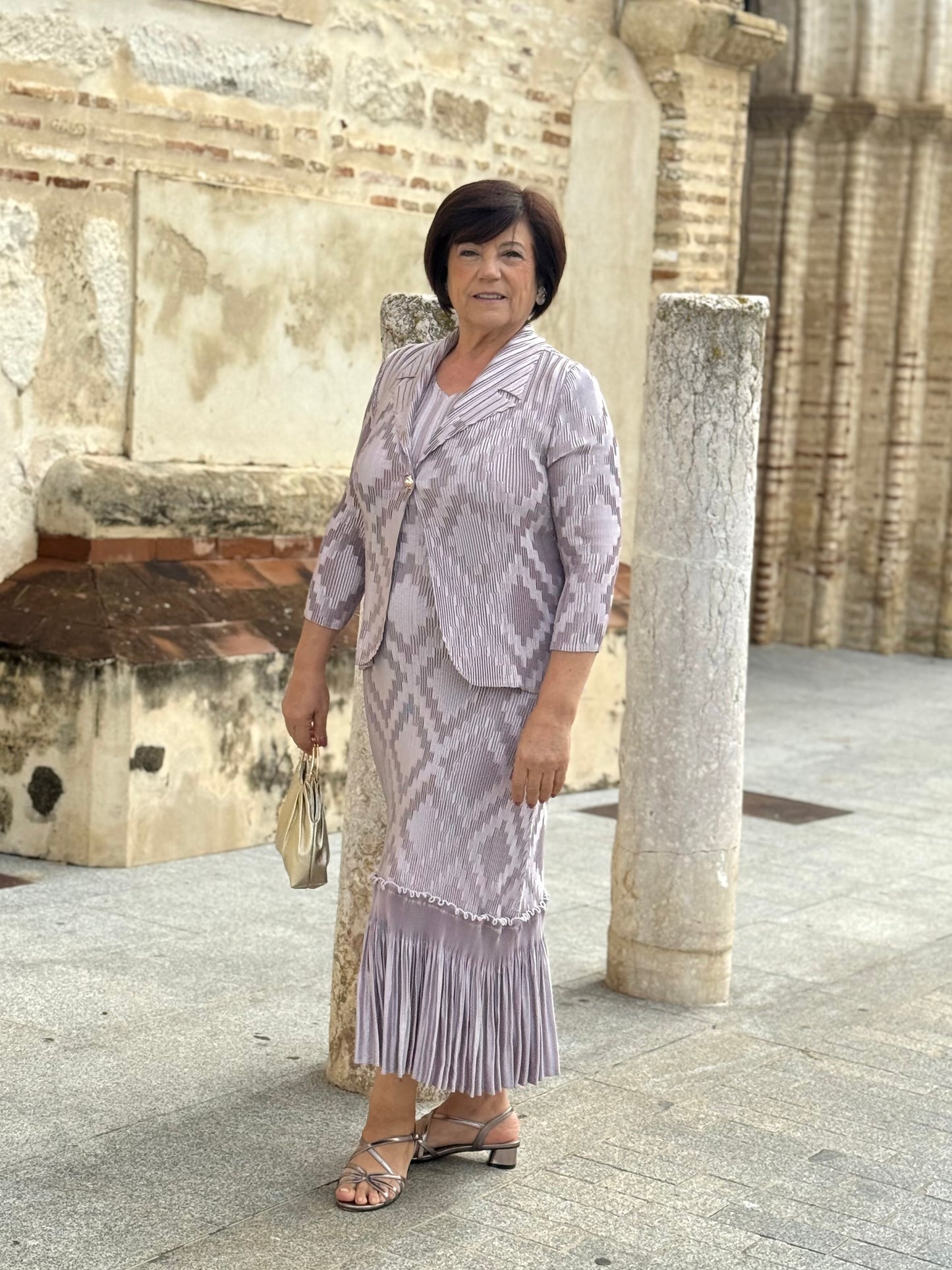 Conjunto Verena Malva Empolvado