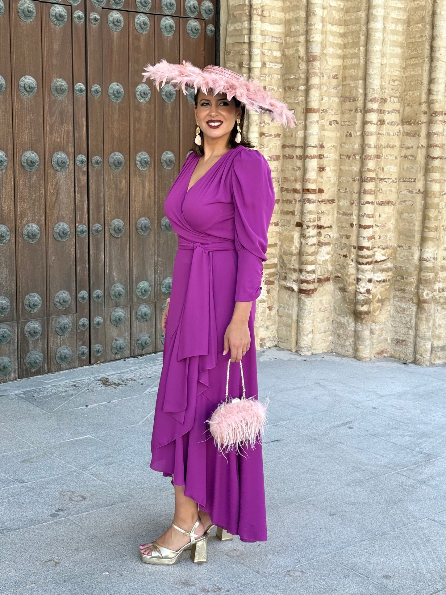 Vestido Isabela Buganvilla