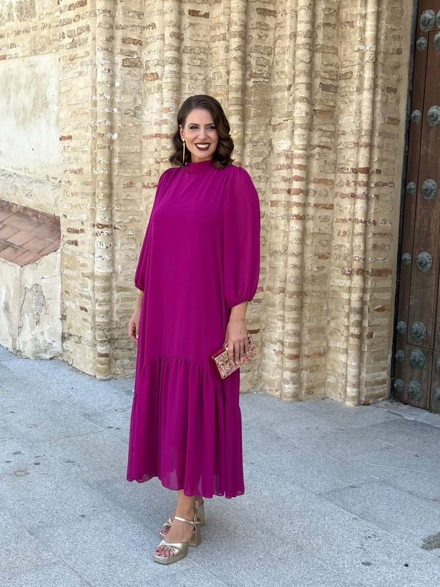 Vestido Amalia Buganvilla