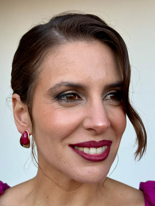 Pendientes Vera Buganvilla