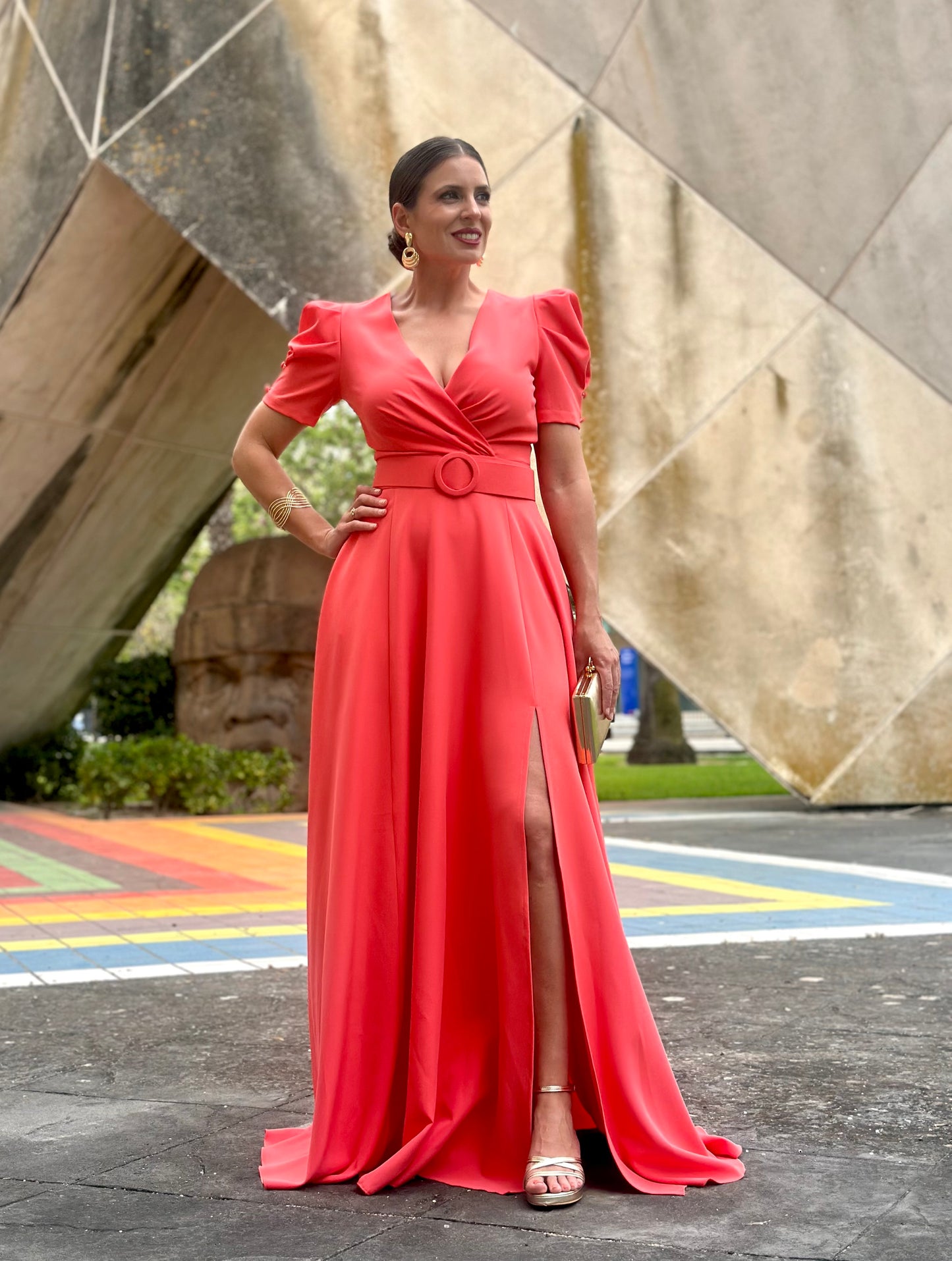 Vestido Coralina Coral