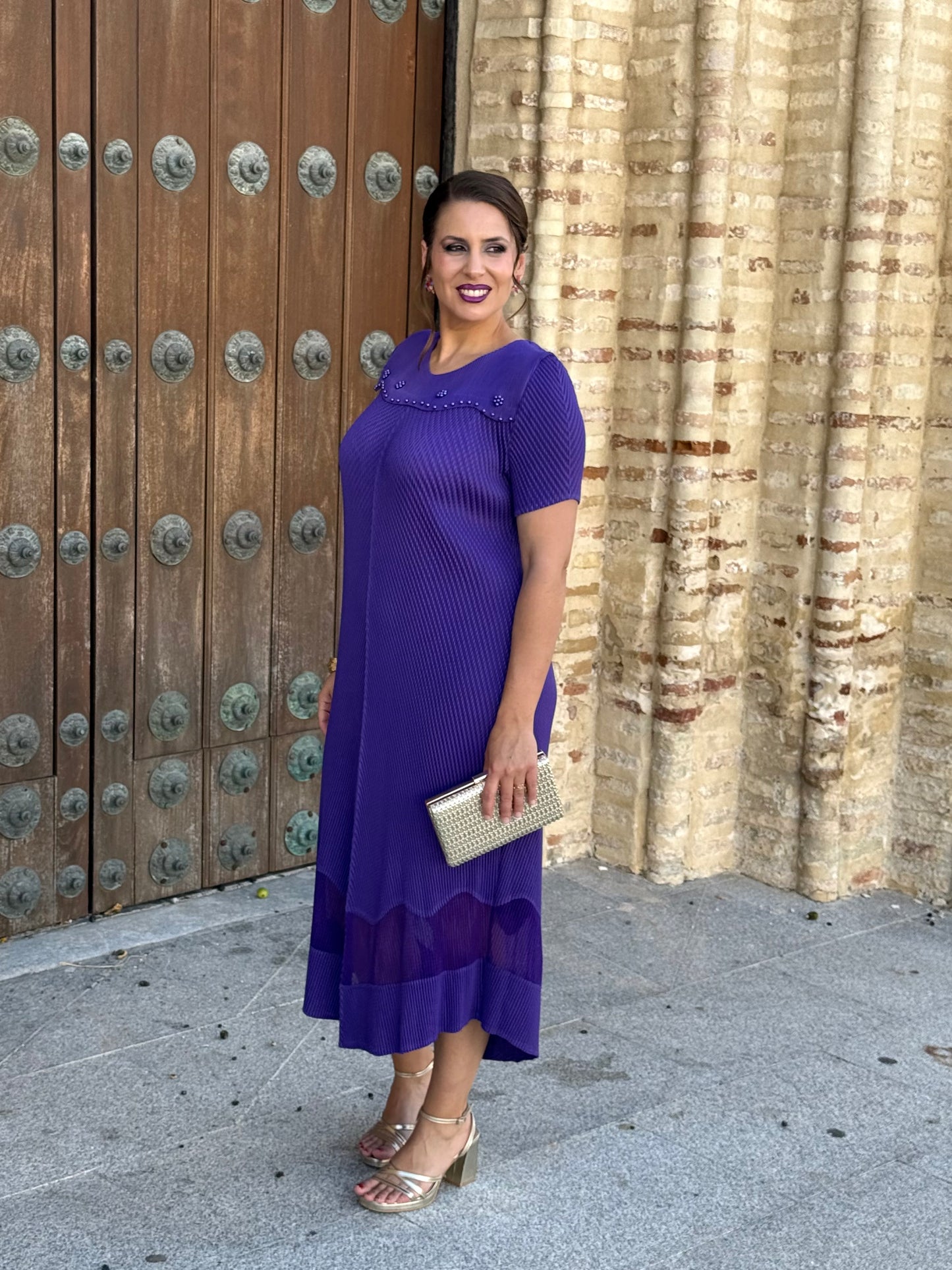 Vestido Liora Morado