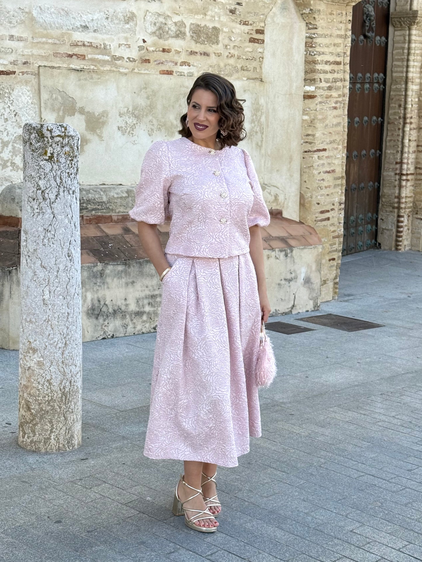 Conjunto Jazmín Rosa