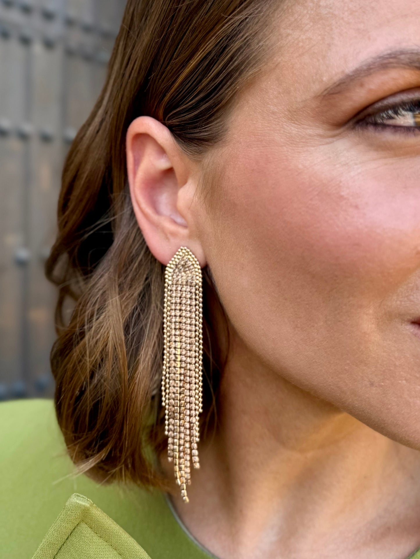 Pendientes Gloria Dorado