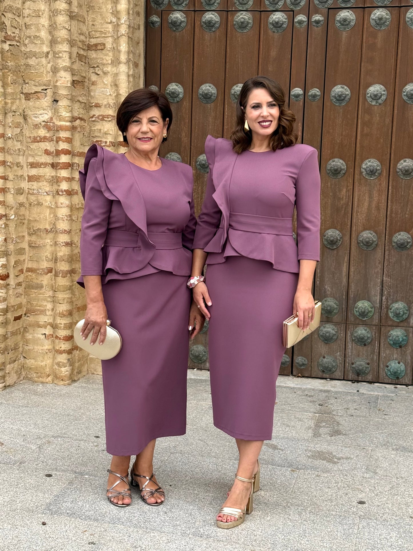 Vestido Siena Malva Empolvado