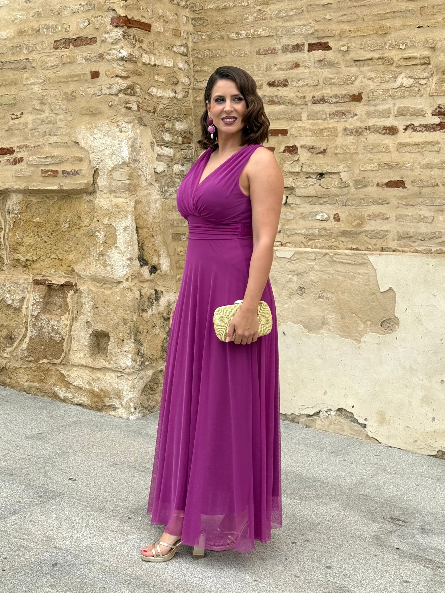 Vestido Sorella Buganvilla
