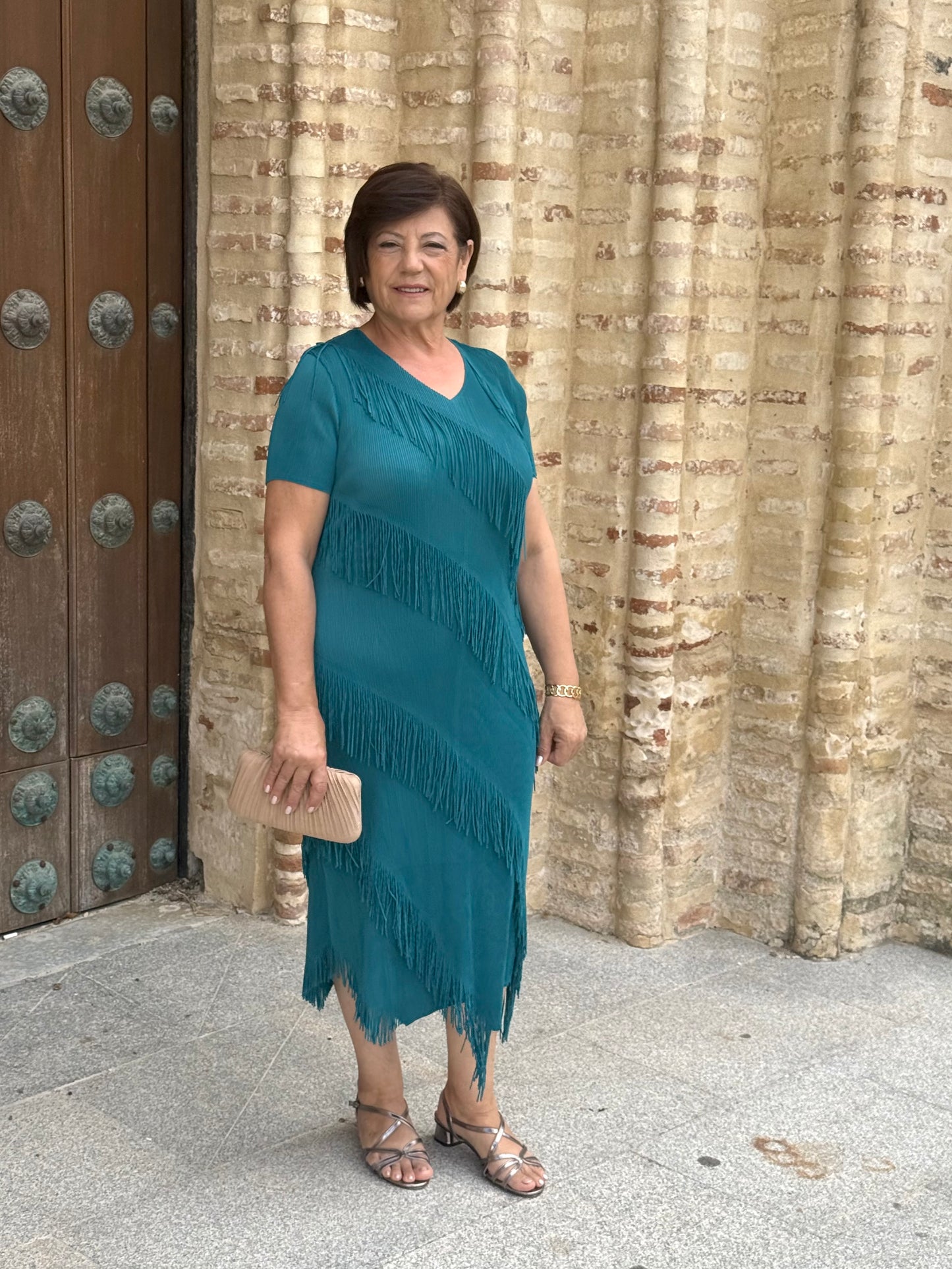 Vestido Clarisa Turquesa