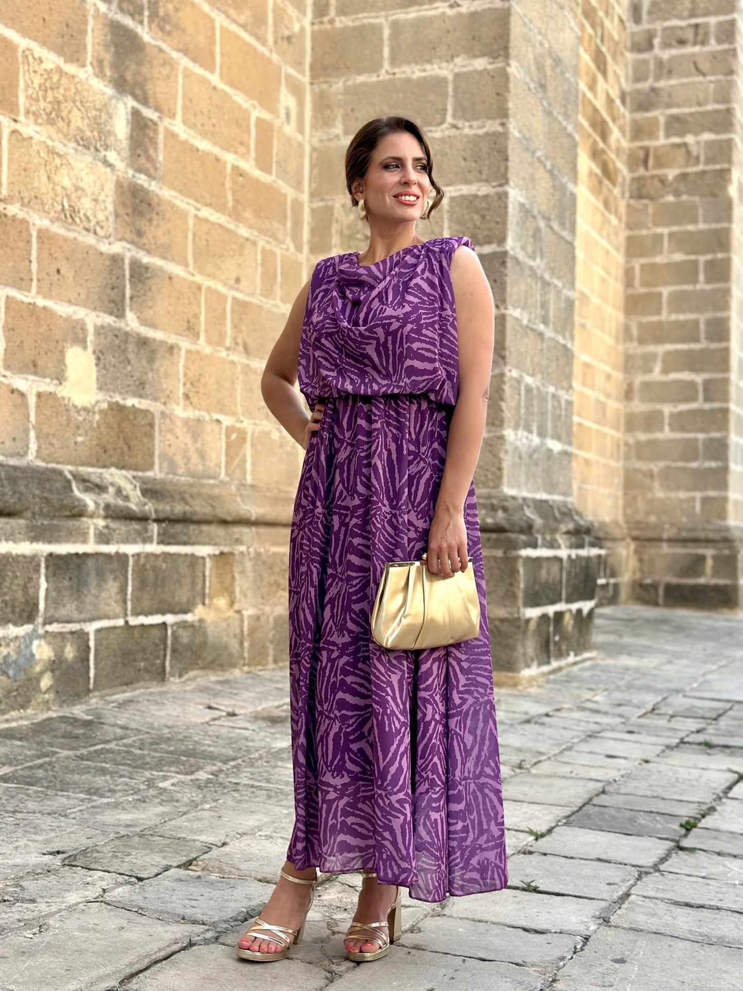 Vestido Bombay Morado
