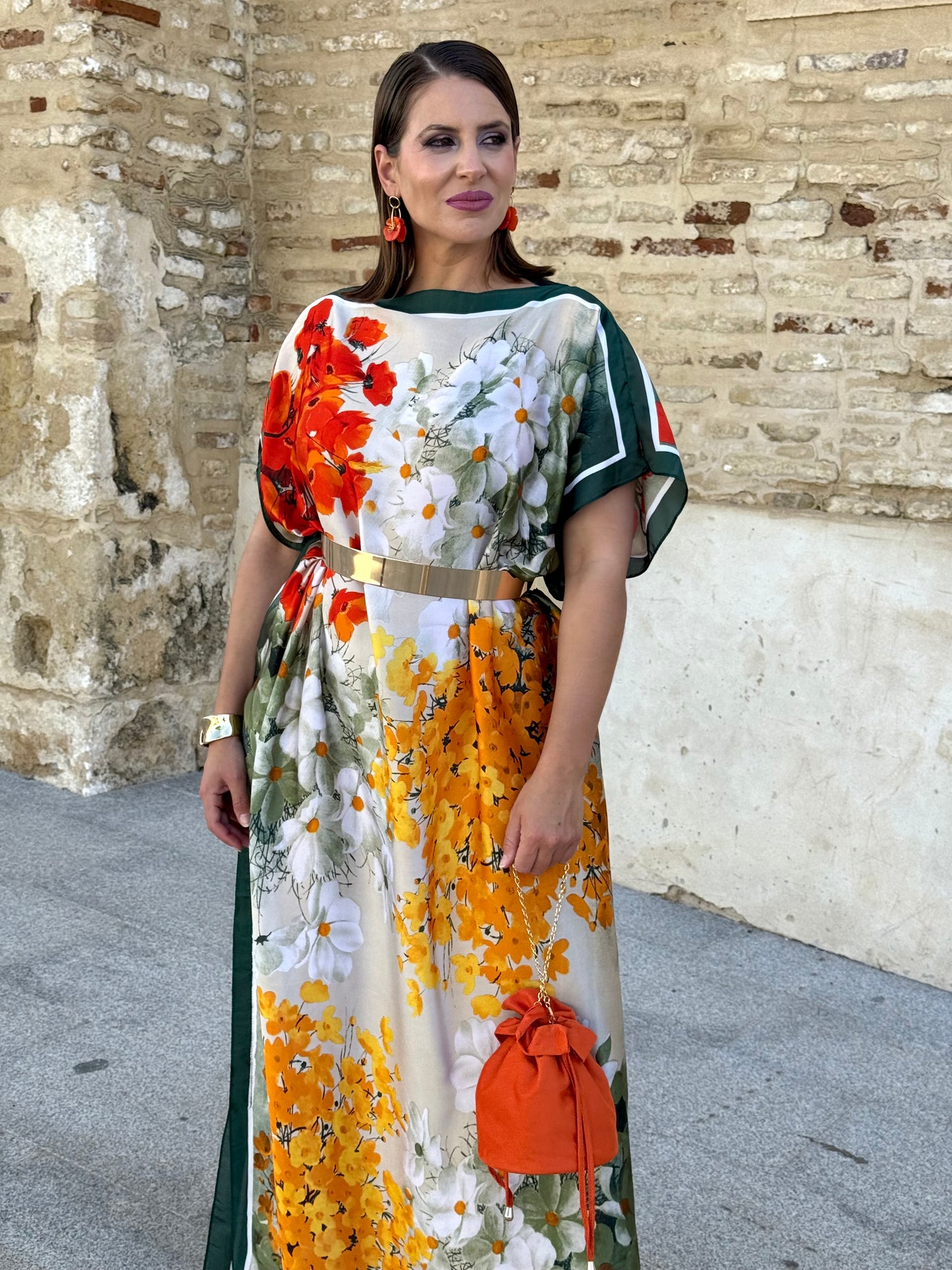 Vestido Elvira Flores
