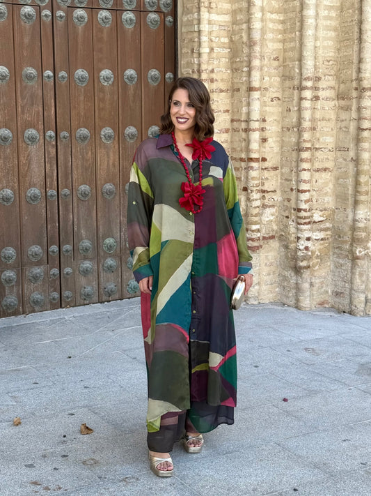 Conjunto Camisero Ámbar Multicolor
