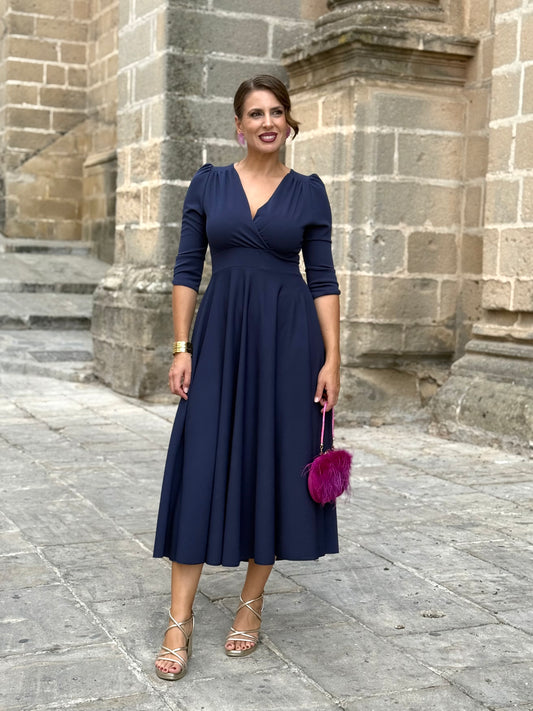 Vestido Yanet Marino