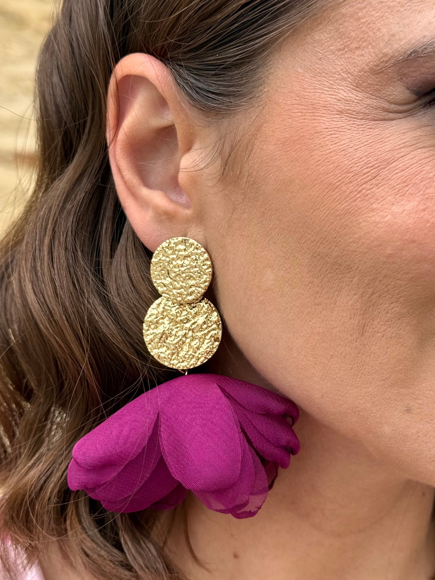 Pendientes Cris Buganvilla