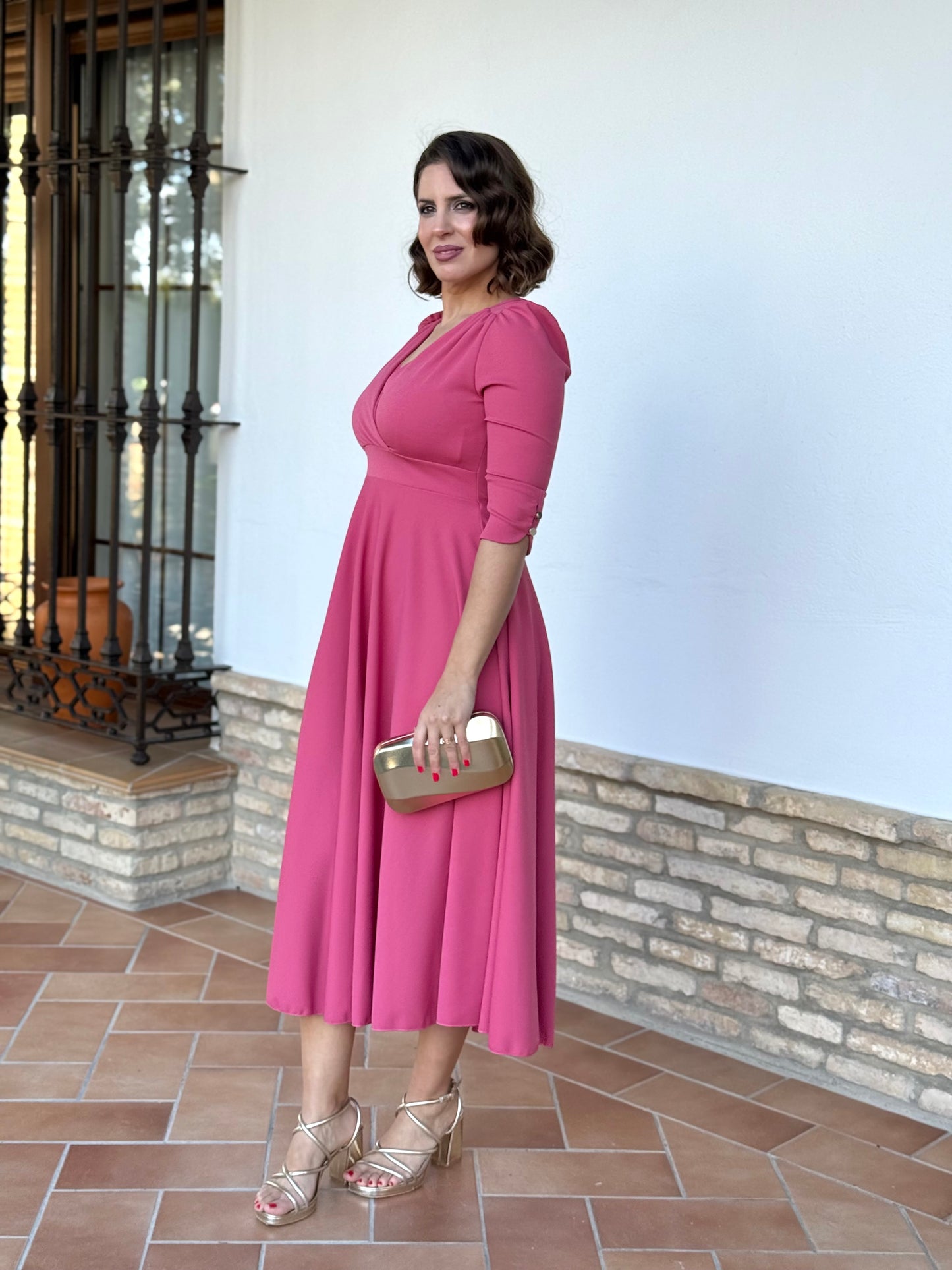 Vestido Yanet Rosa
