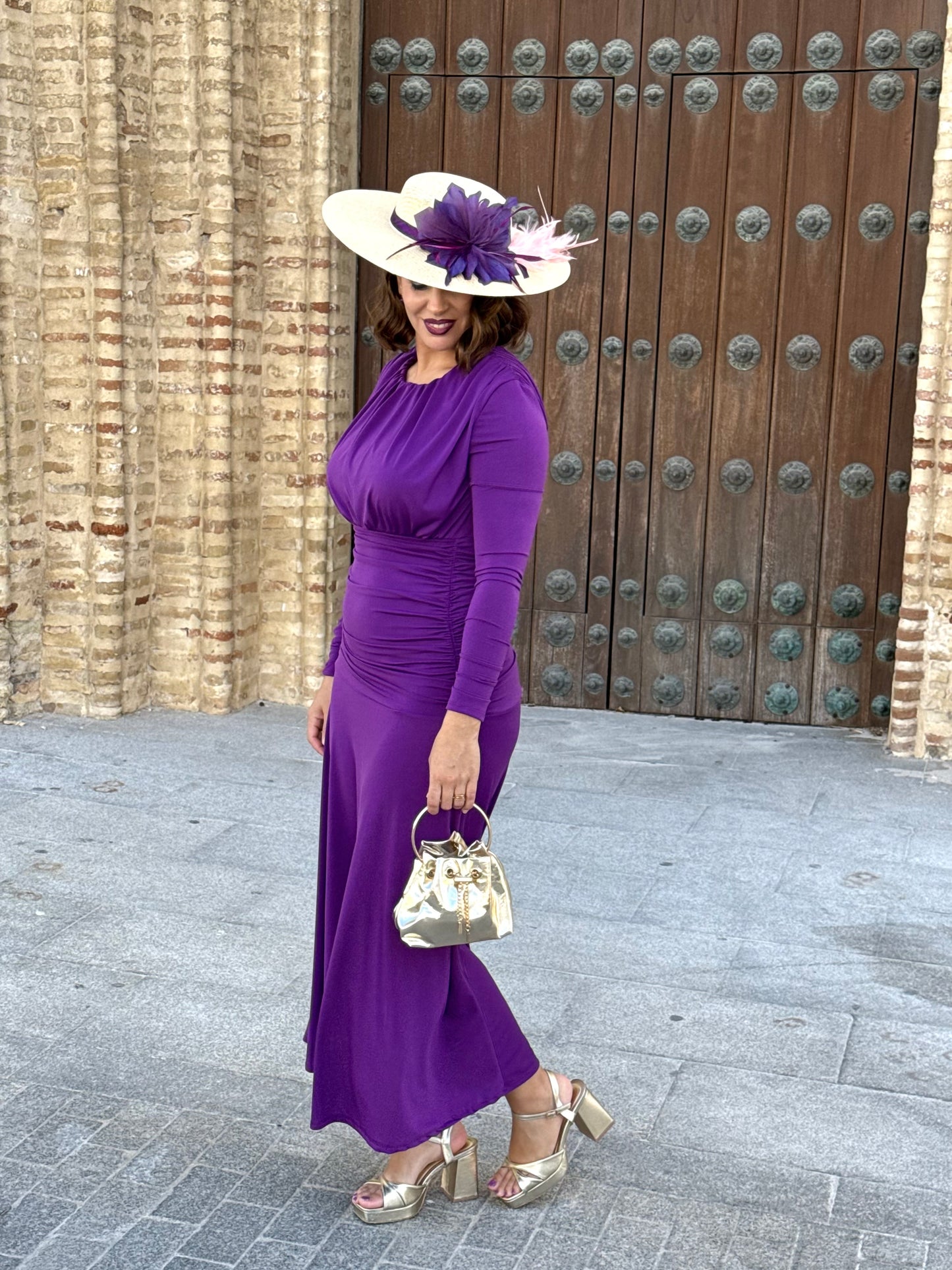 Vestido Burano Morado