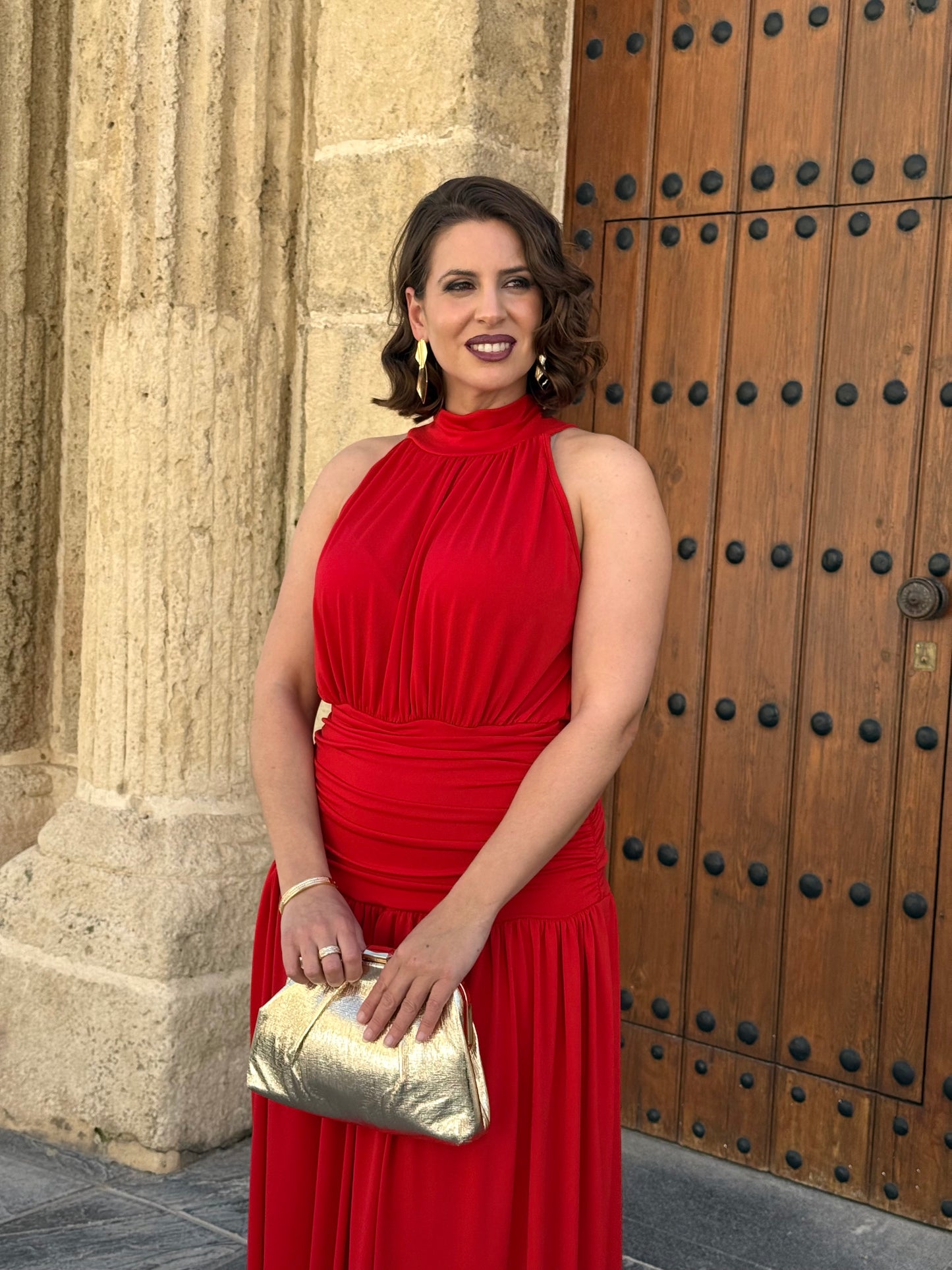 Vestido Aurelia Rojo