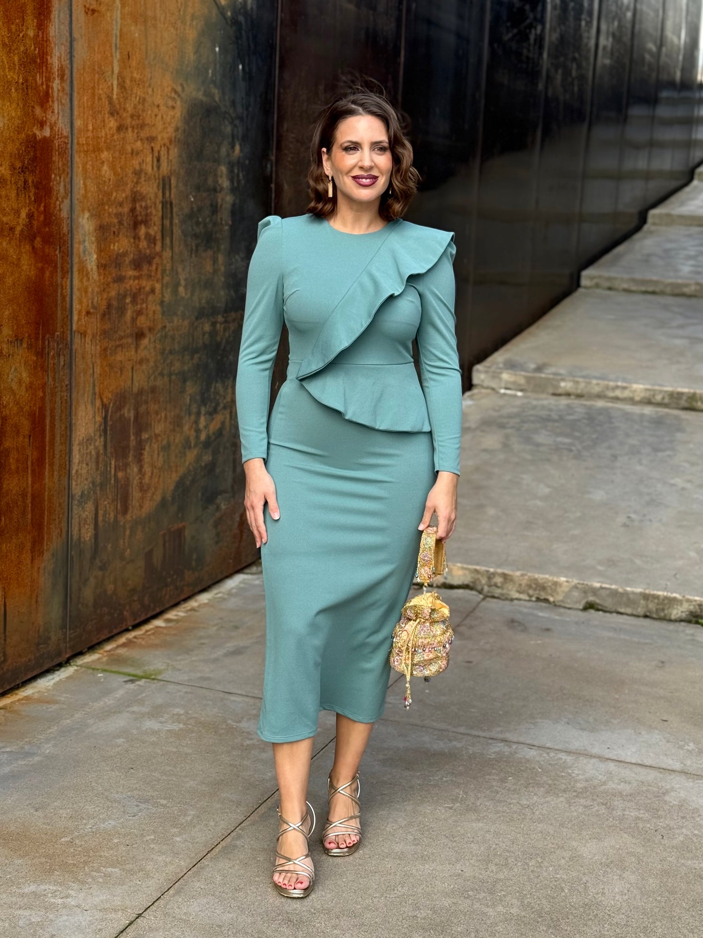 Vestido Cinderella Agua Marina