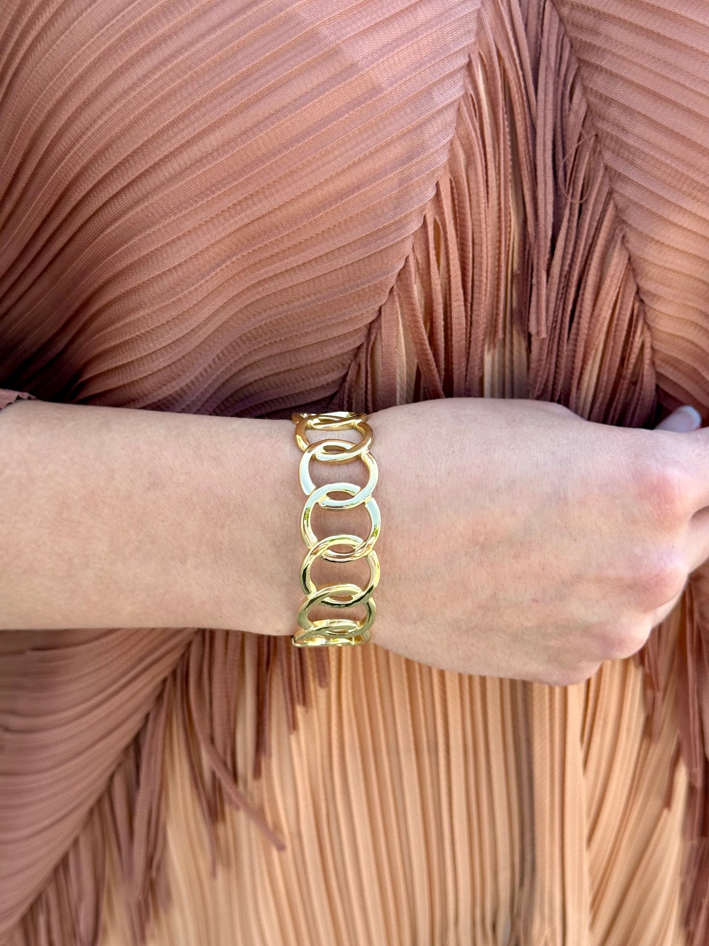 Pulsera Elena Dorada