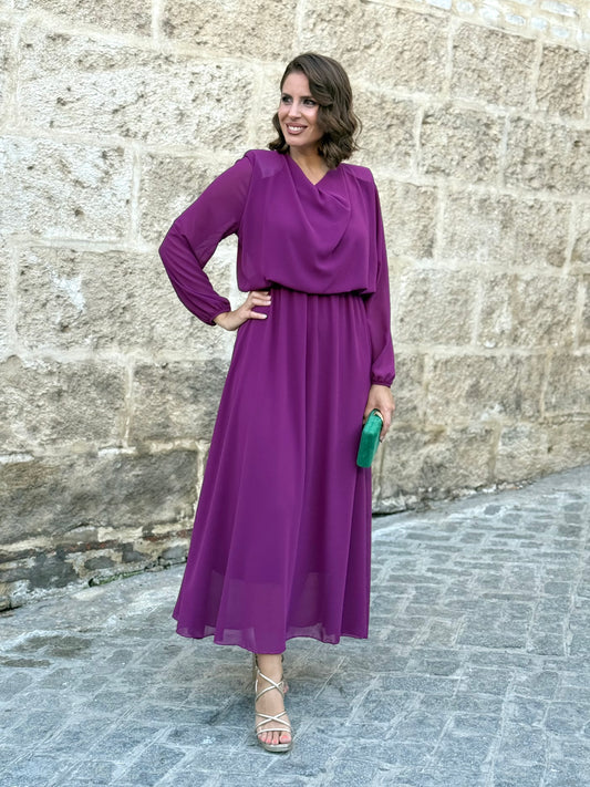 Vestido Miriam Buganvilla