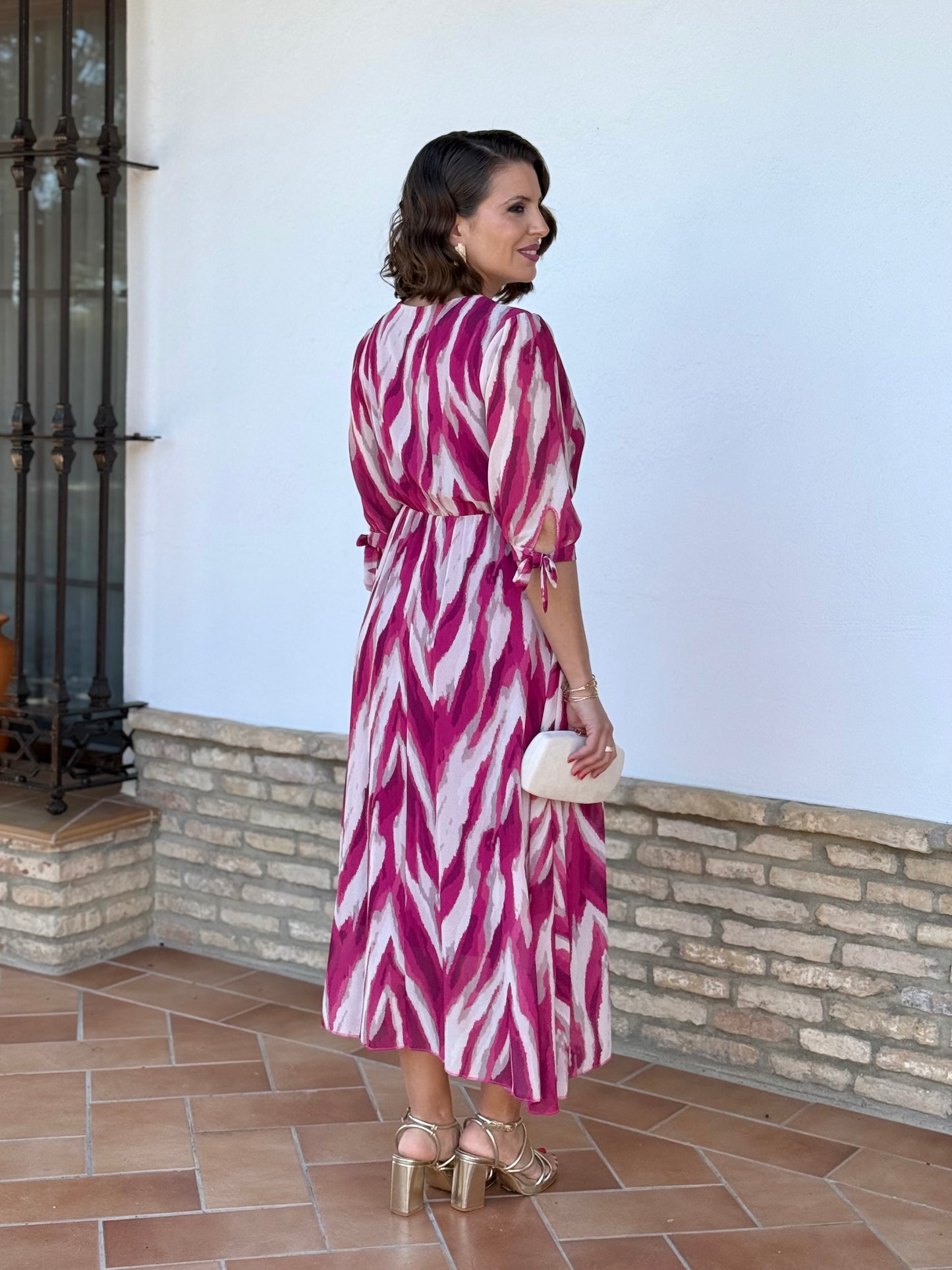 Vestido Idalia Fucsia
