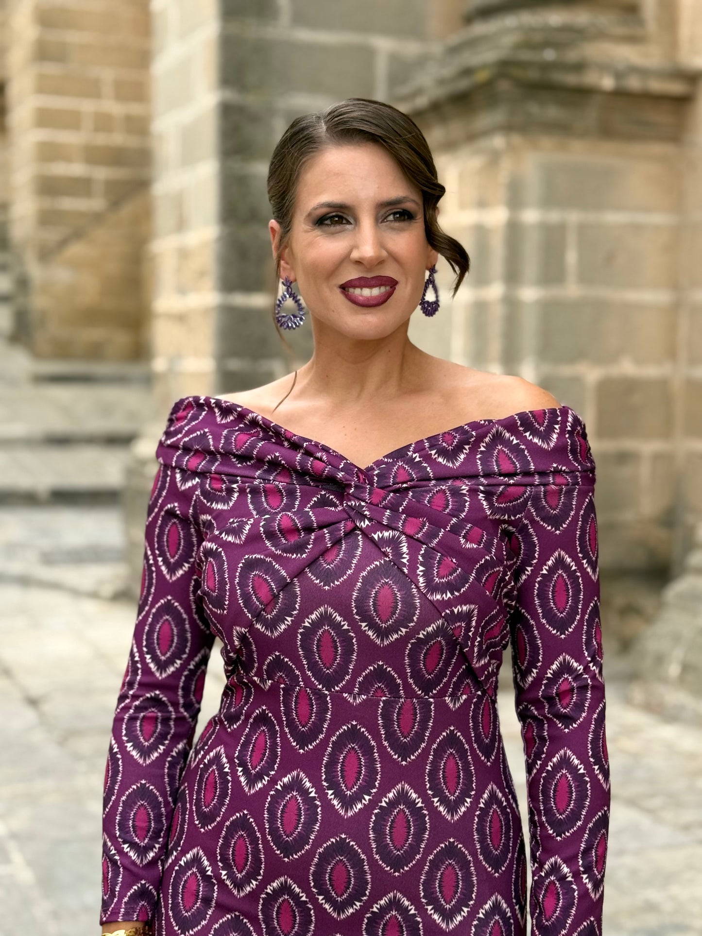 Vestido Elsa Morado
