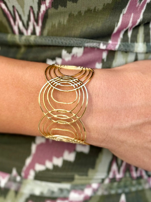 Pulsera Silvia Dorada