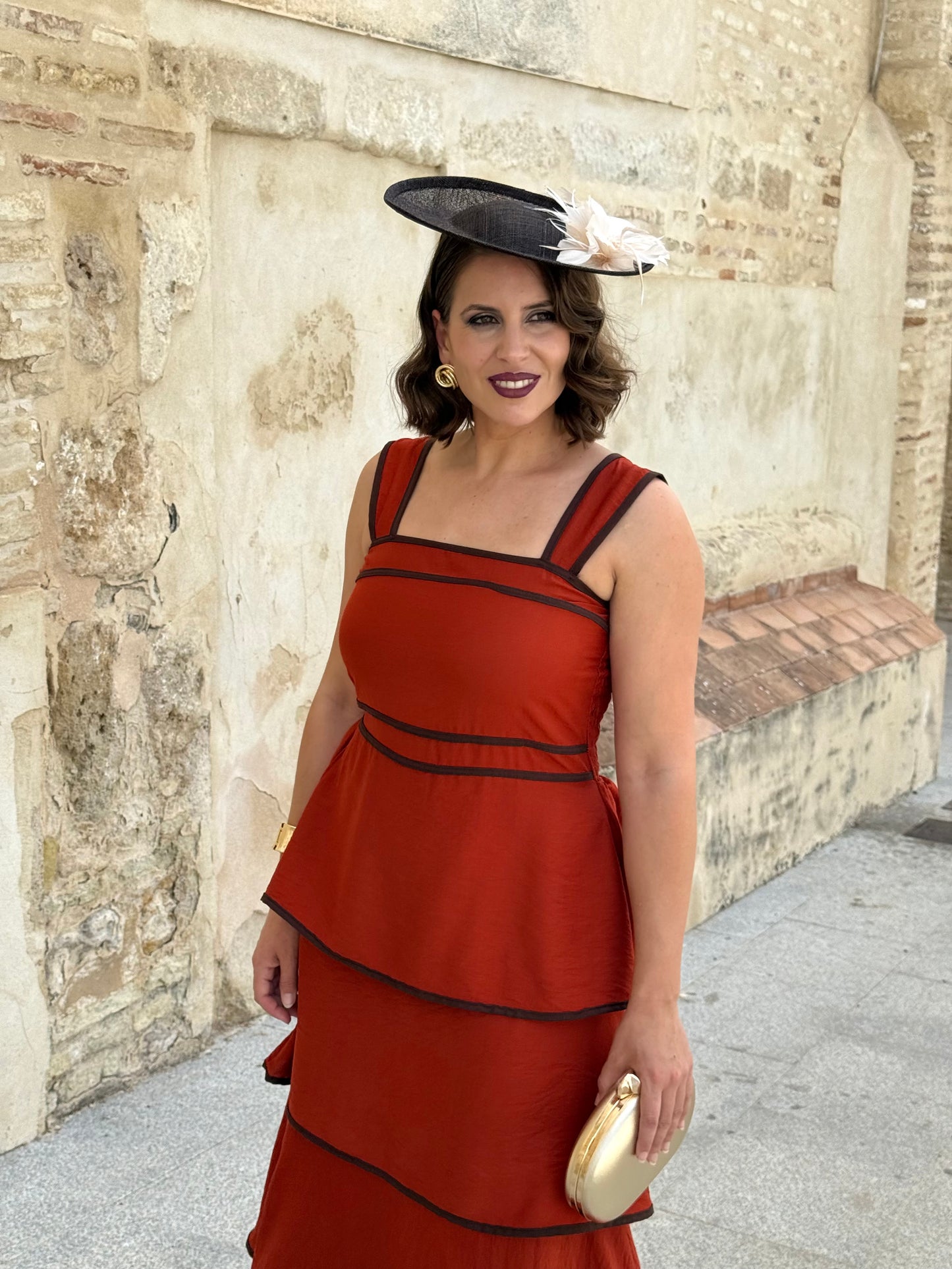 Vestido Emilia Teja