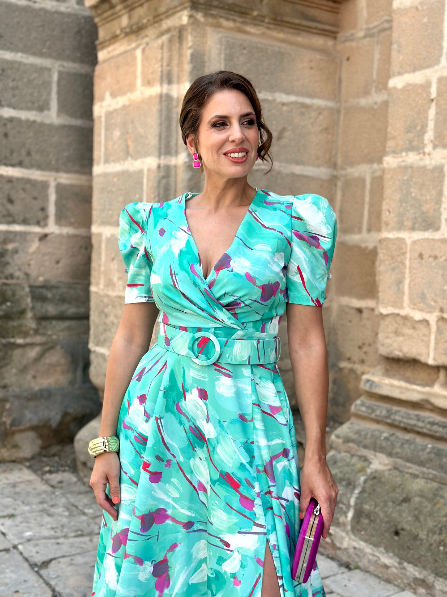 Vestido Coralina Estampado