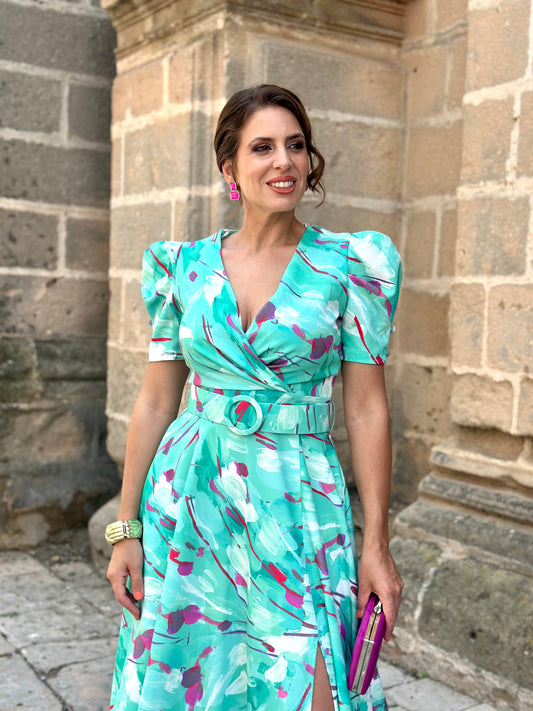 Vestido Coralina Estampado