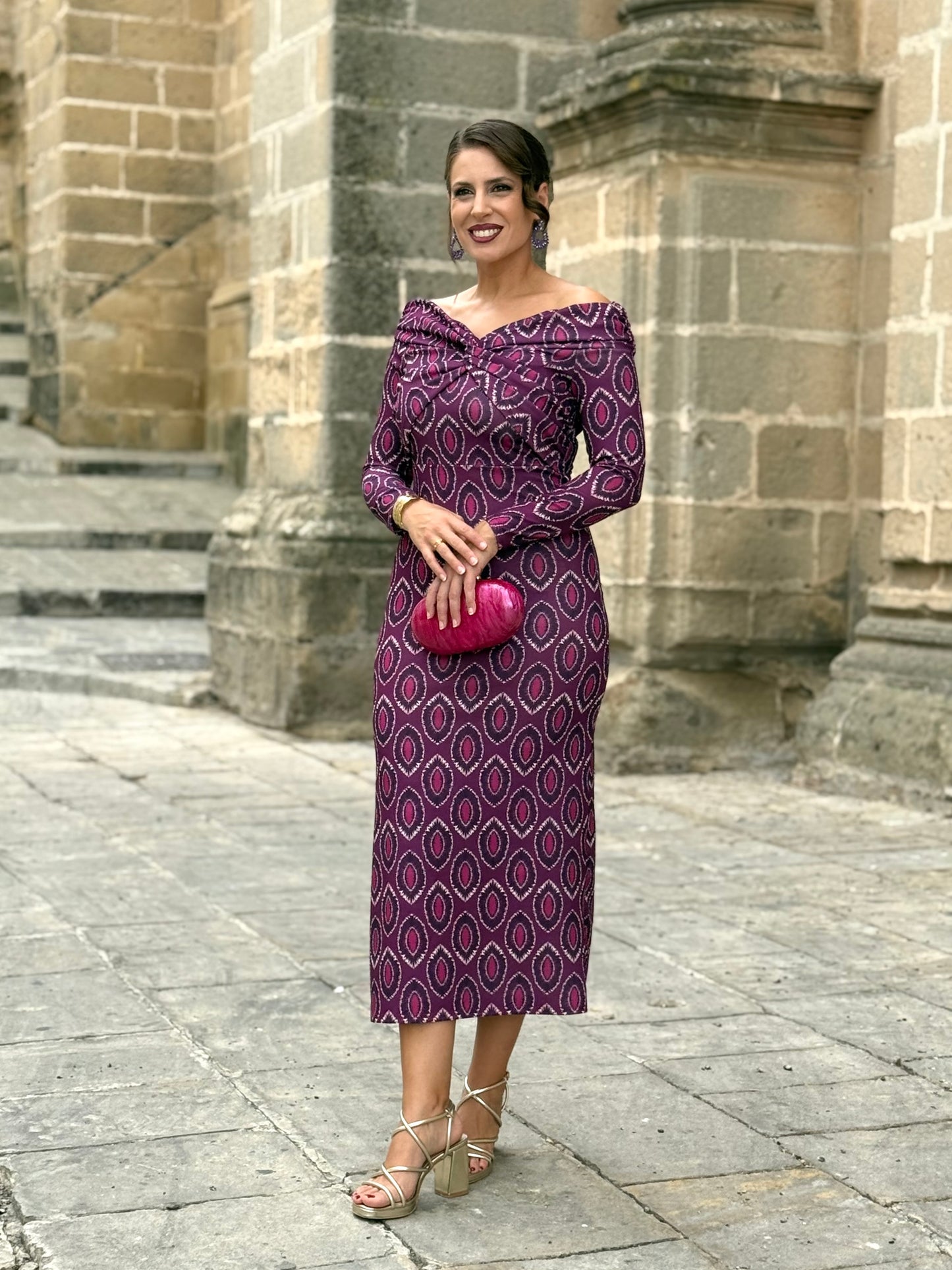 Vestido Elsa Morado