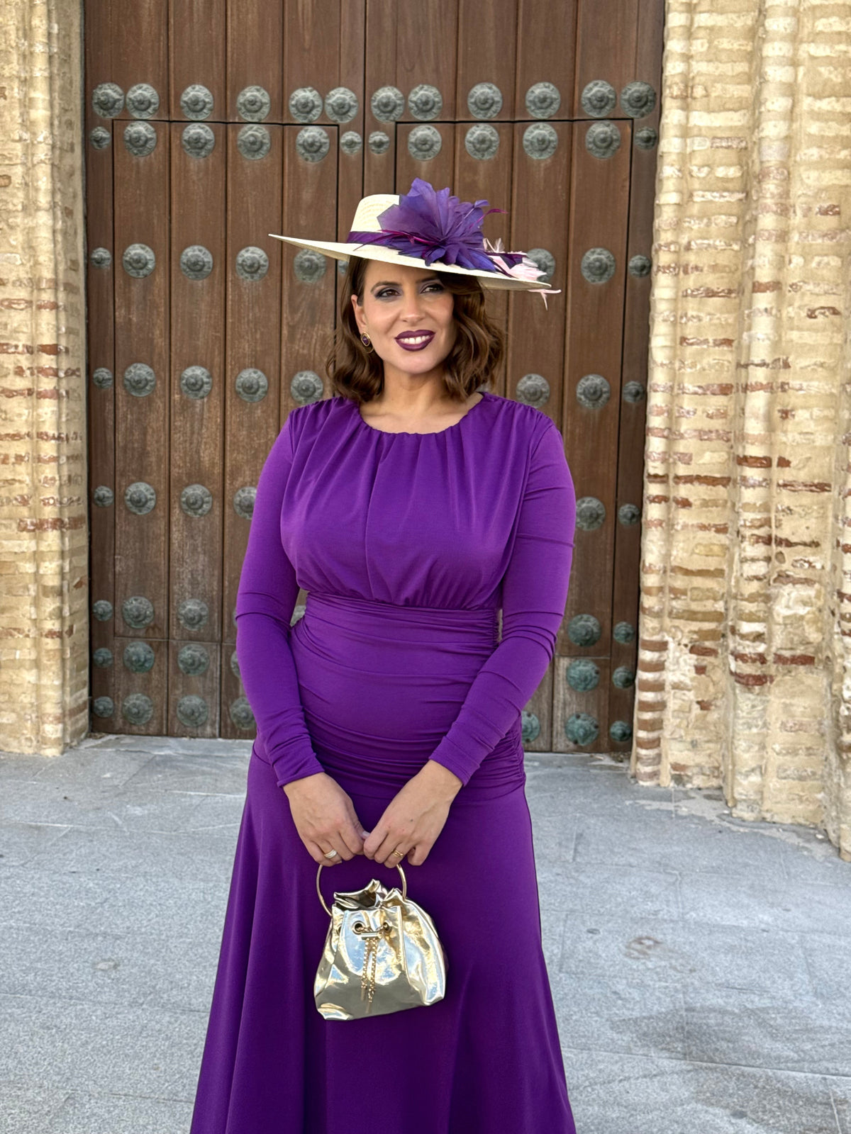Vestido Burano Morado