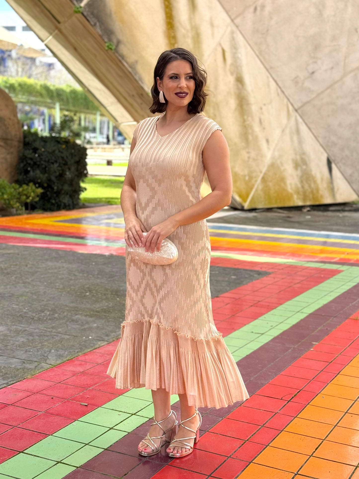 Conjunto Verena Champagne