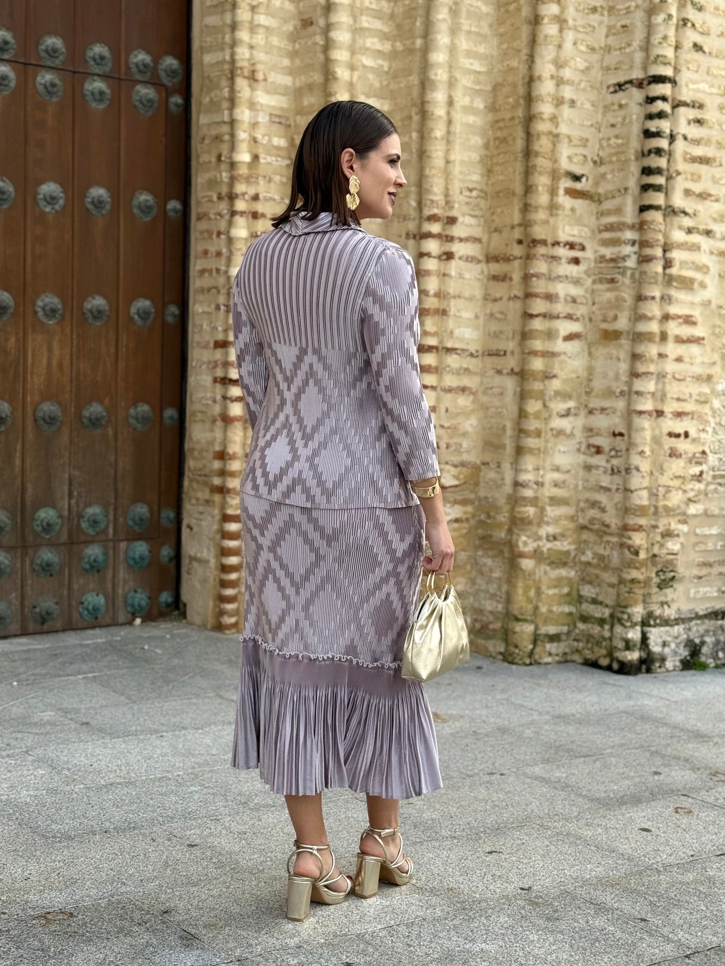 Conjunto Verena Malva Empolvado