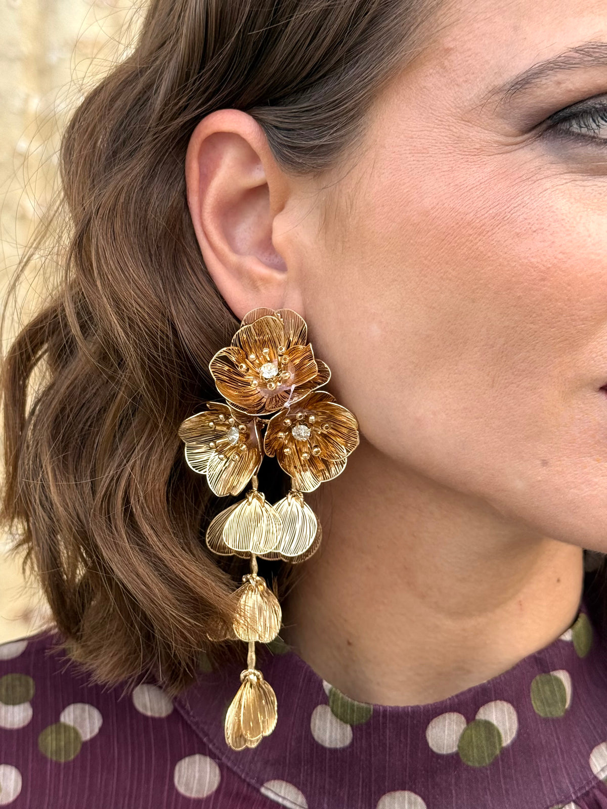 Pendientes San Dorados