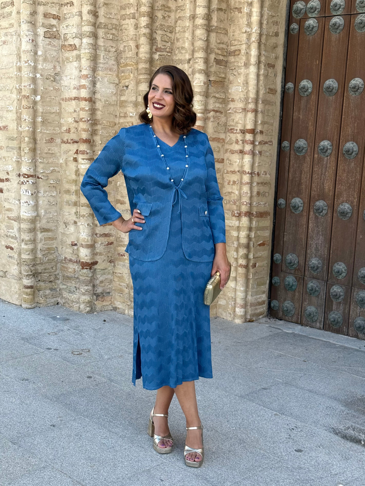 Conjunto Silvana Azul